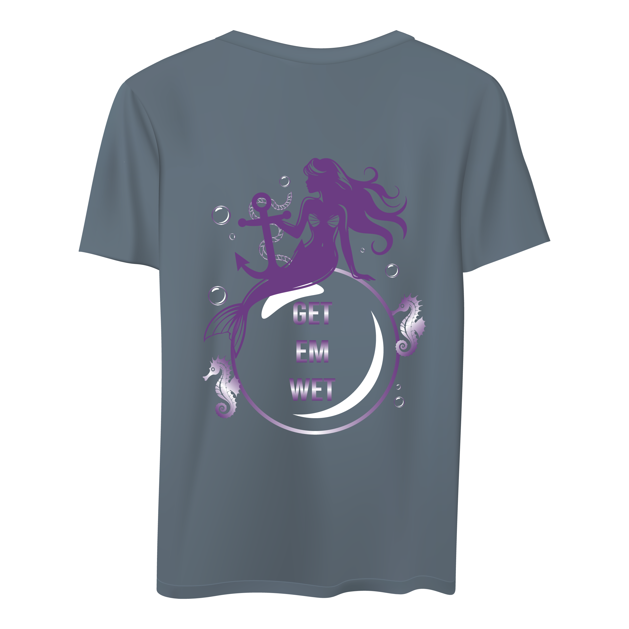 Mermaid Bubble Short Sleeve Shirt