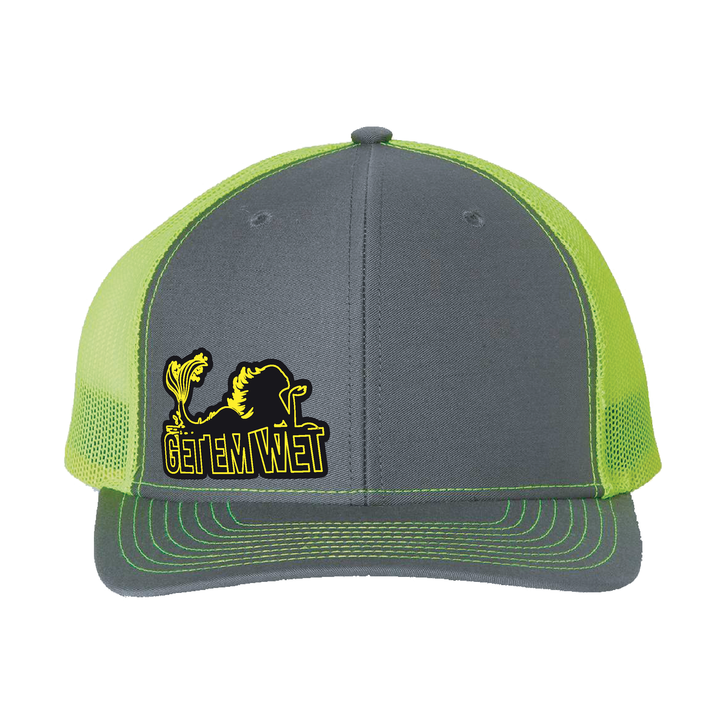 Get Em Wet Logo Yellow Hat