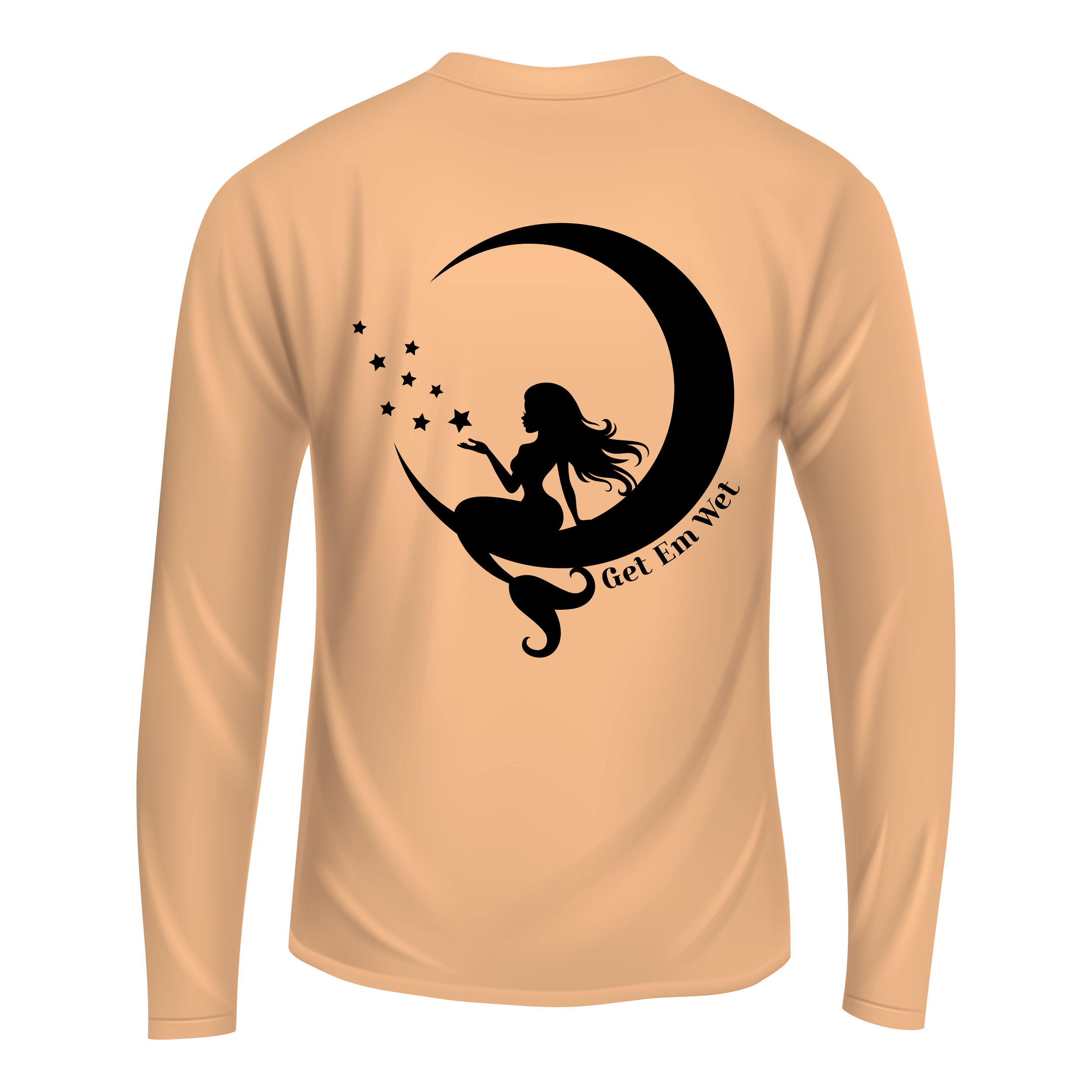 Moon Mermaid Long Sleeve Shirt