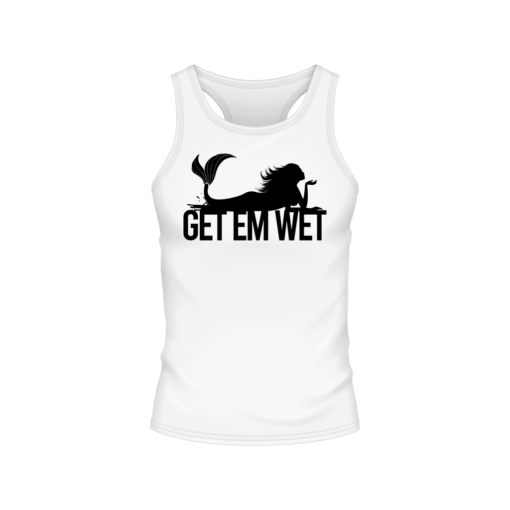 Get Em Wet Mermaid Women's Tank Top