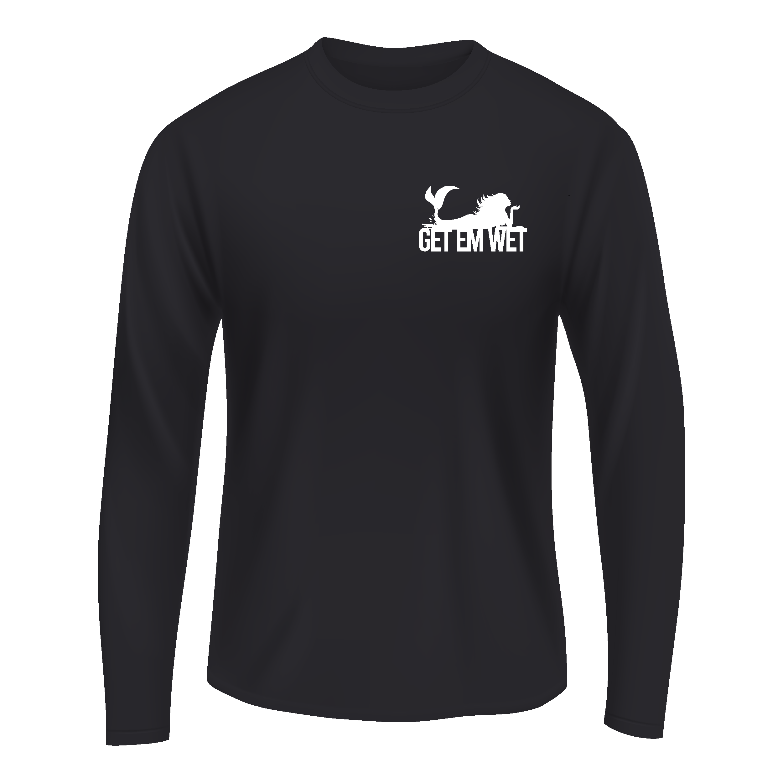 Mermaid Logo Long Sleeve Shirt