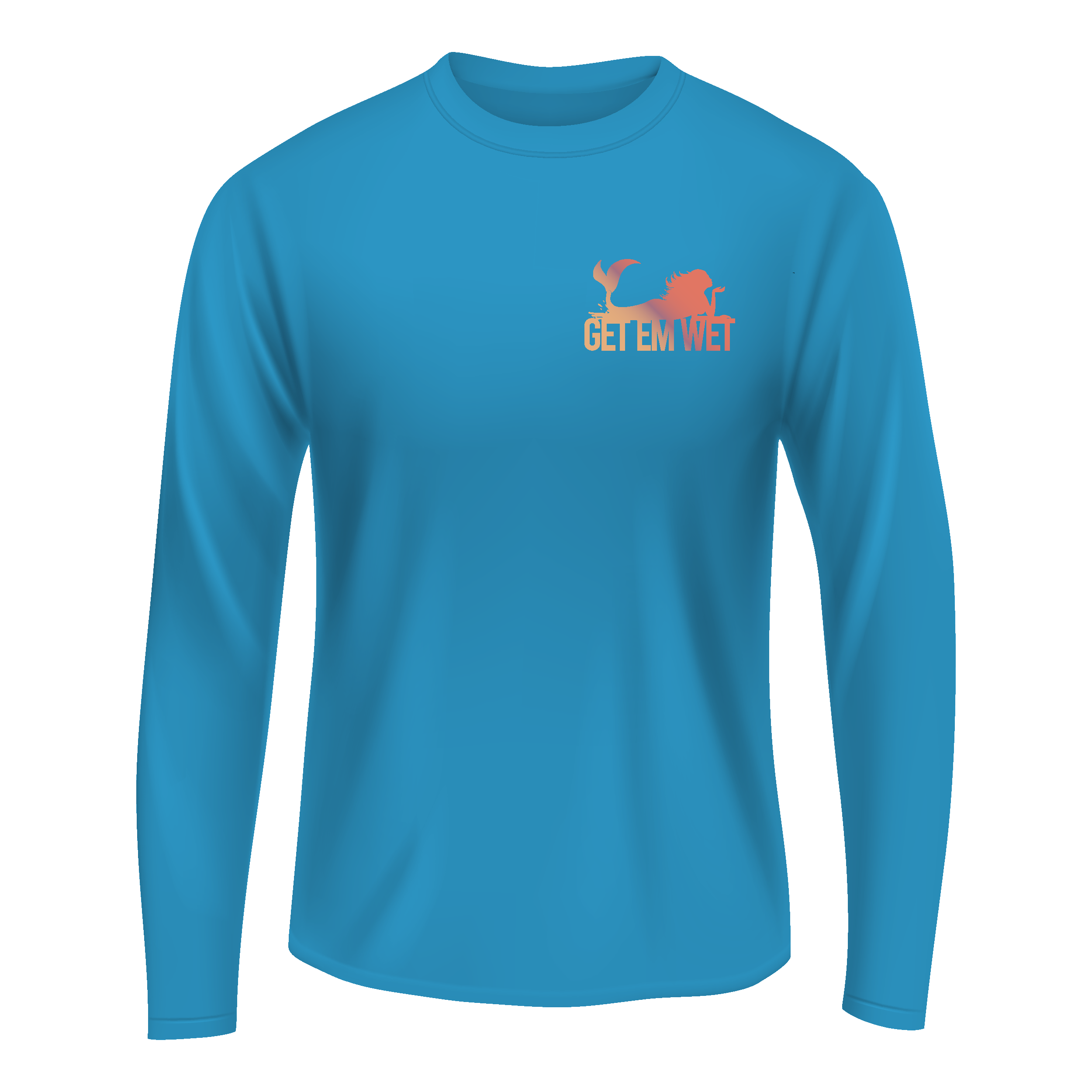 Sunset Mermaid Long Sleeve Shirt