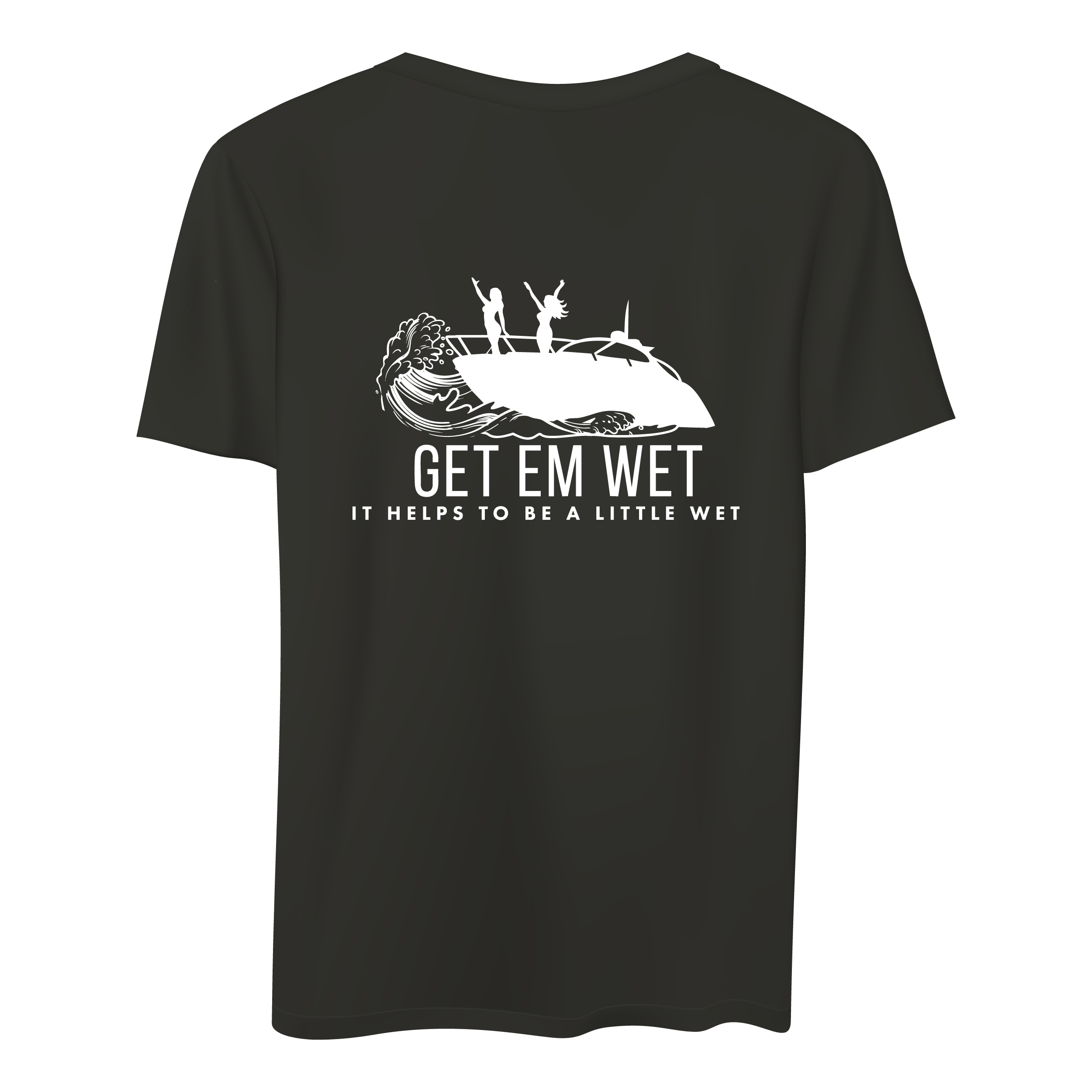 It Helps To Be A Little Wet Short Sleeve Shirt