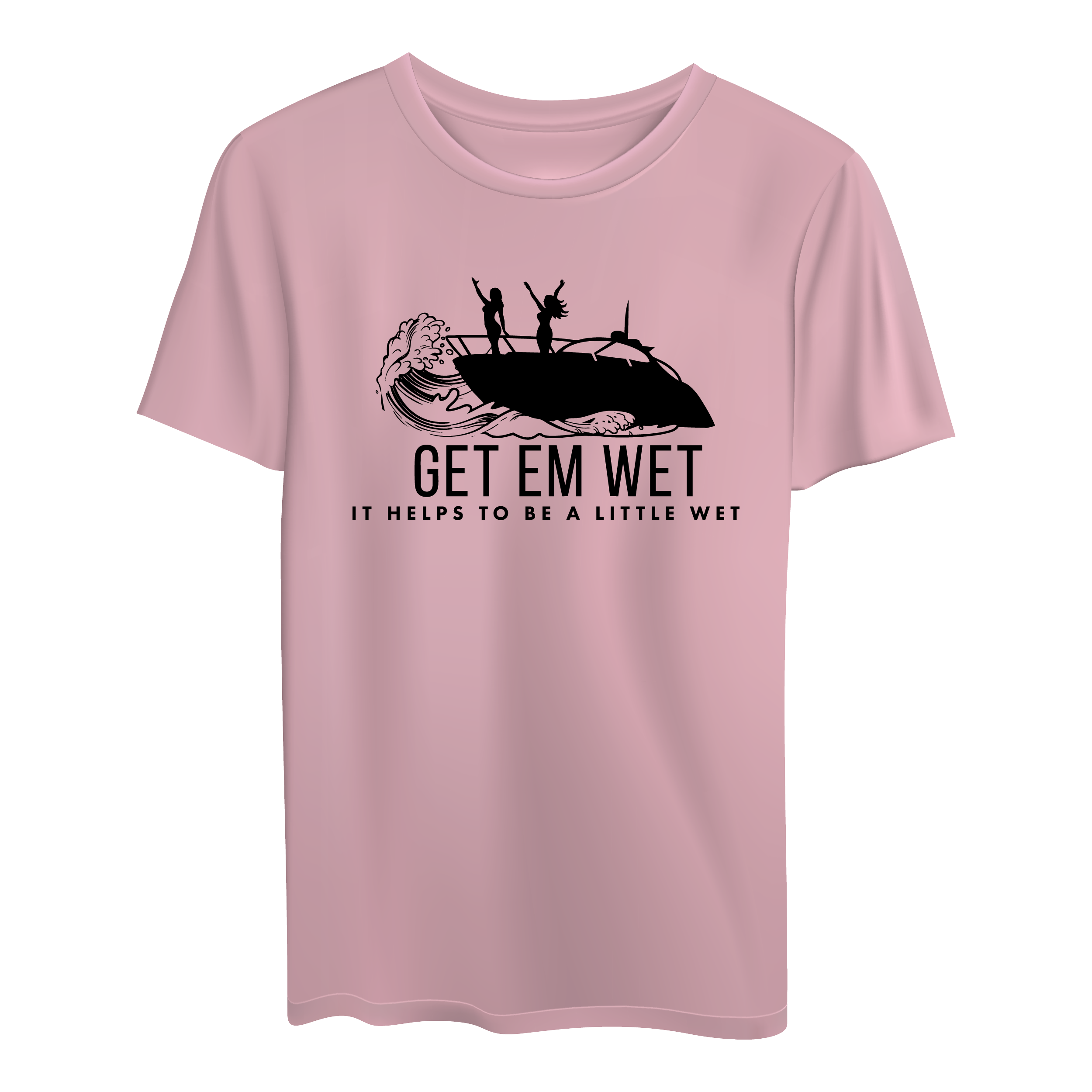 It Helps To Be A Little Wet Short Sleeve Shirt