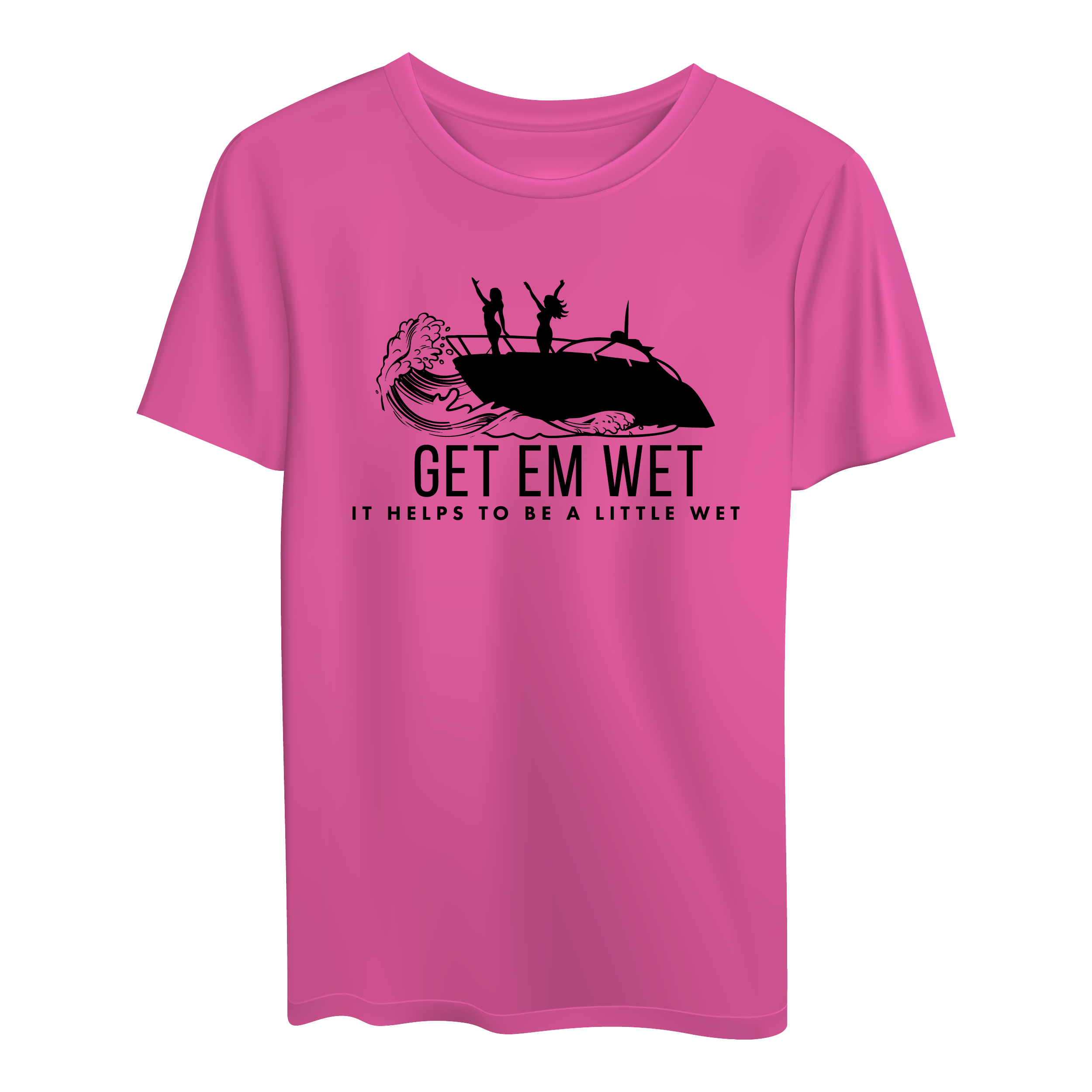 It Helps To Be A Little Wet Short Sleeve Shirt