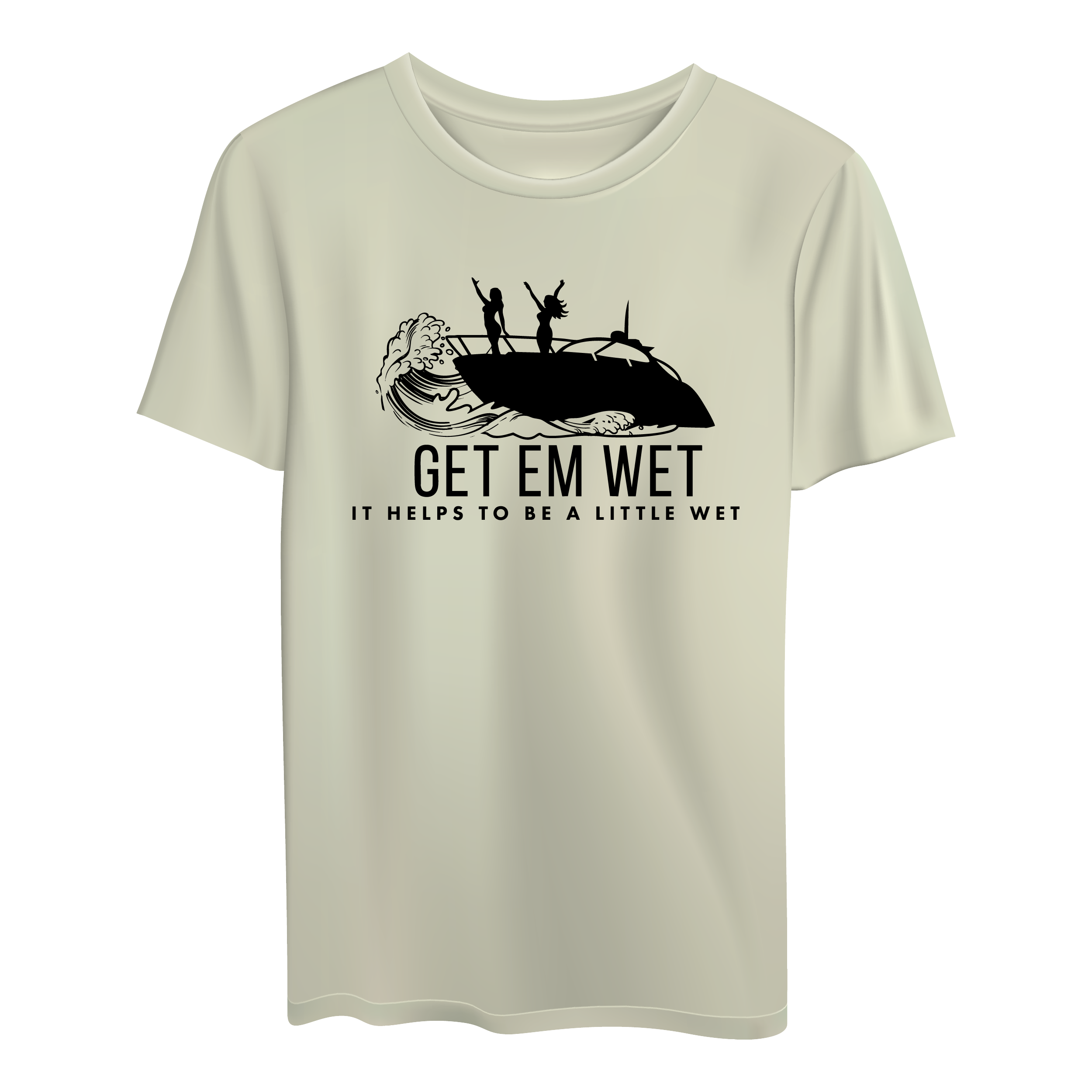 It Helps To Be A Little Wet Short Sleeve Shirt
