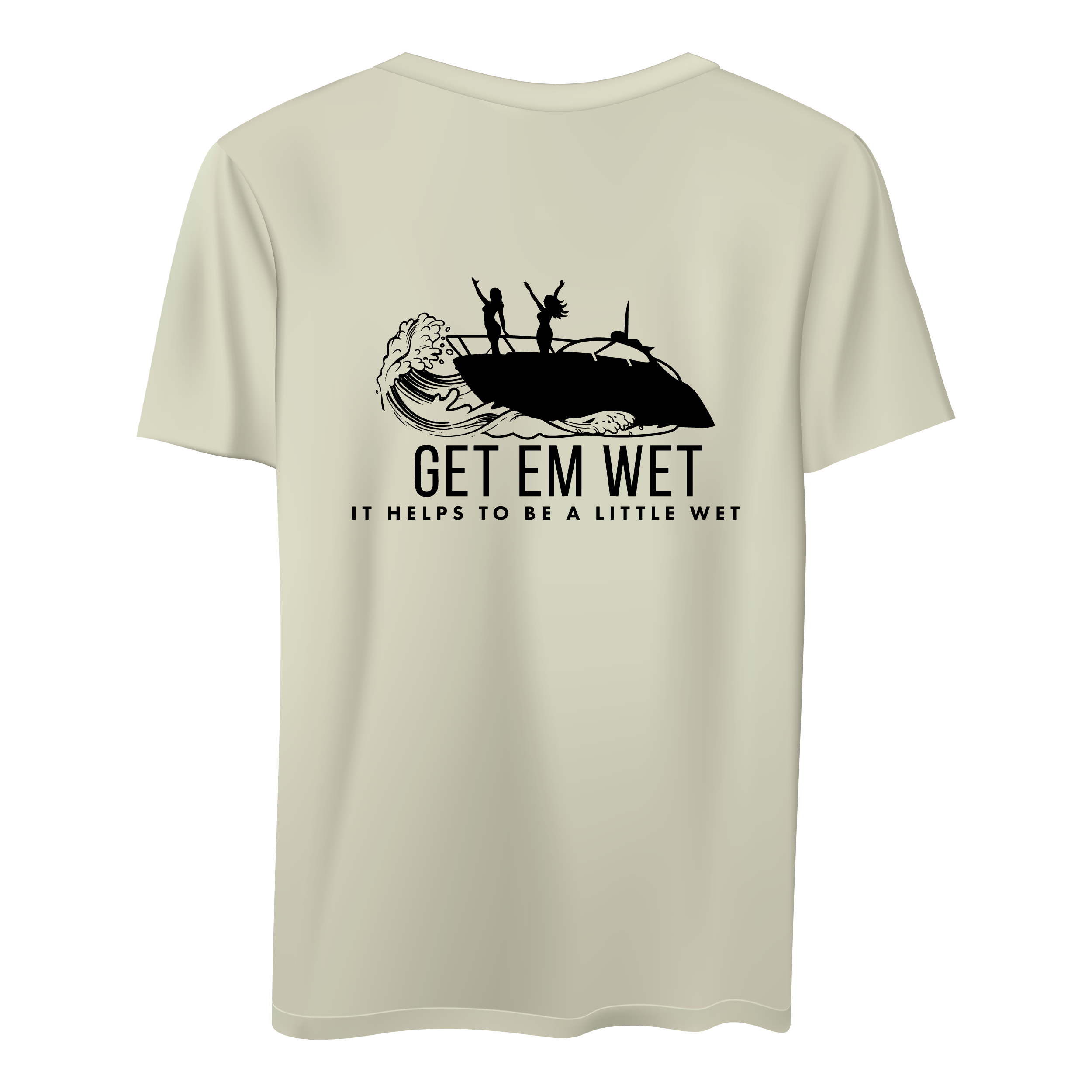 It Helps To Be A Little Wet Short Sleeve Shirt