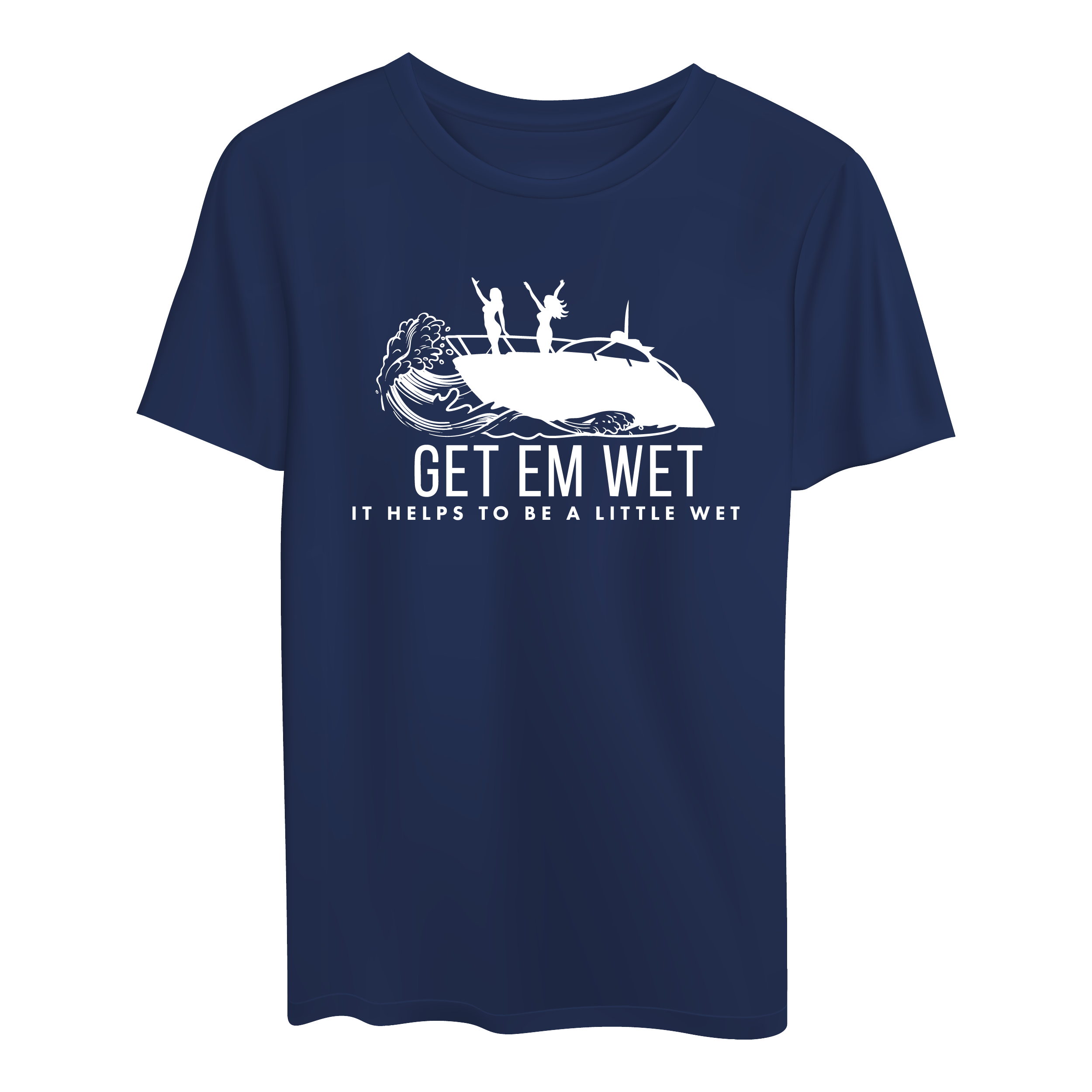 It Helps To Be A Little Wet Short Sleeve Shirt