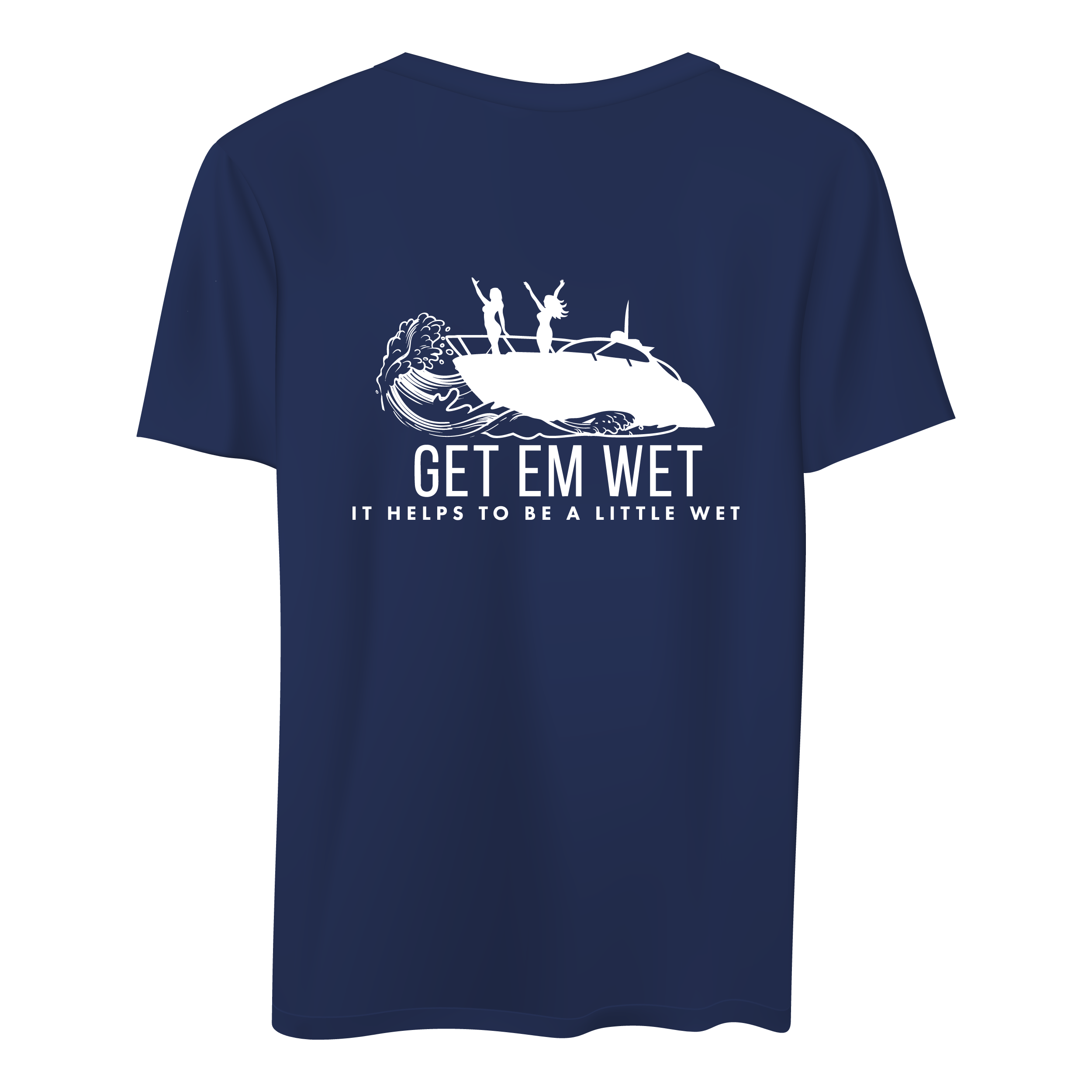 It Helps To Be A Little Wet Short Sleeve Shirt