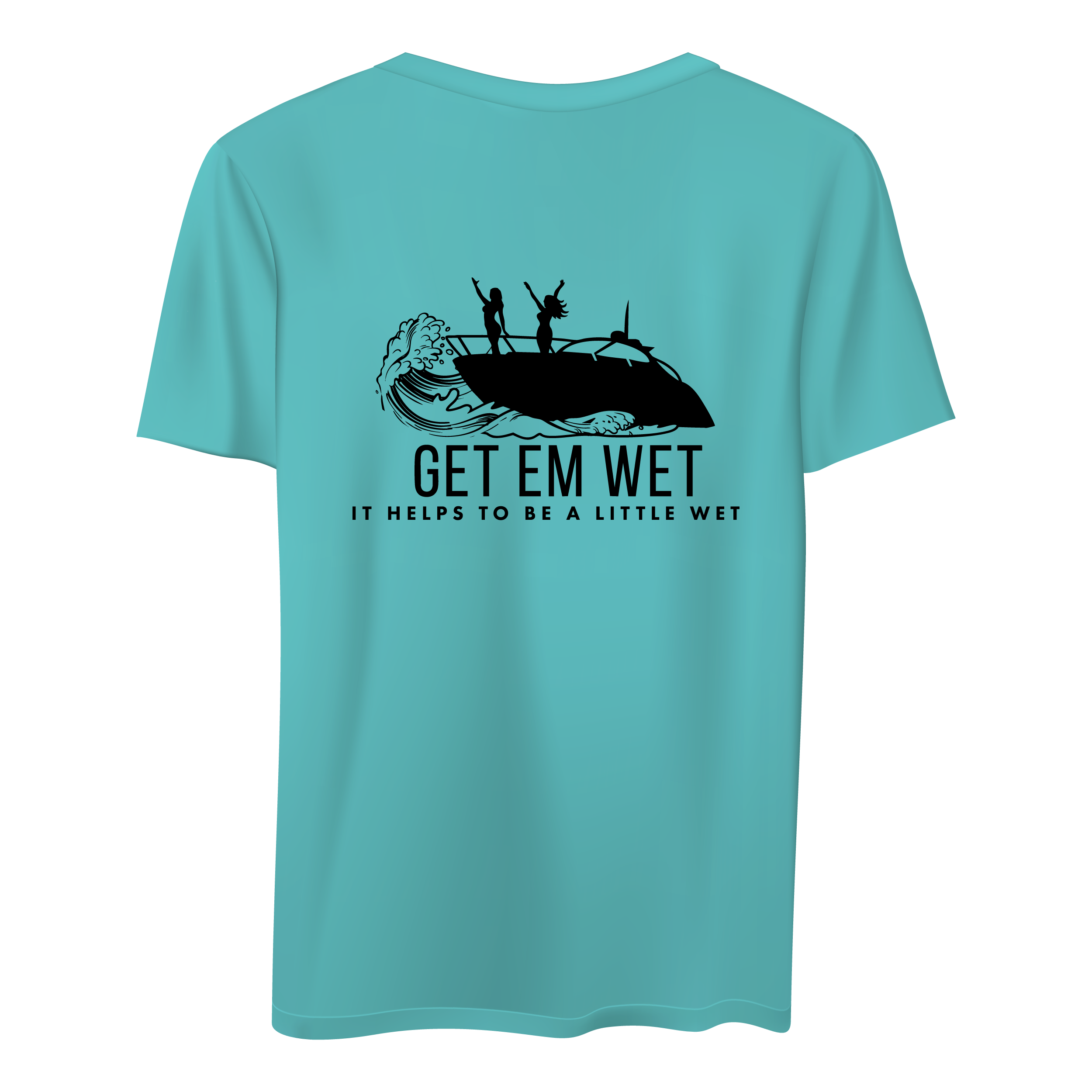 It Helps To Be A Little Wet Short Sleeve Shirt