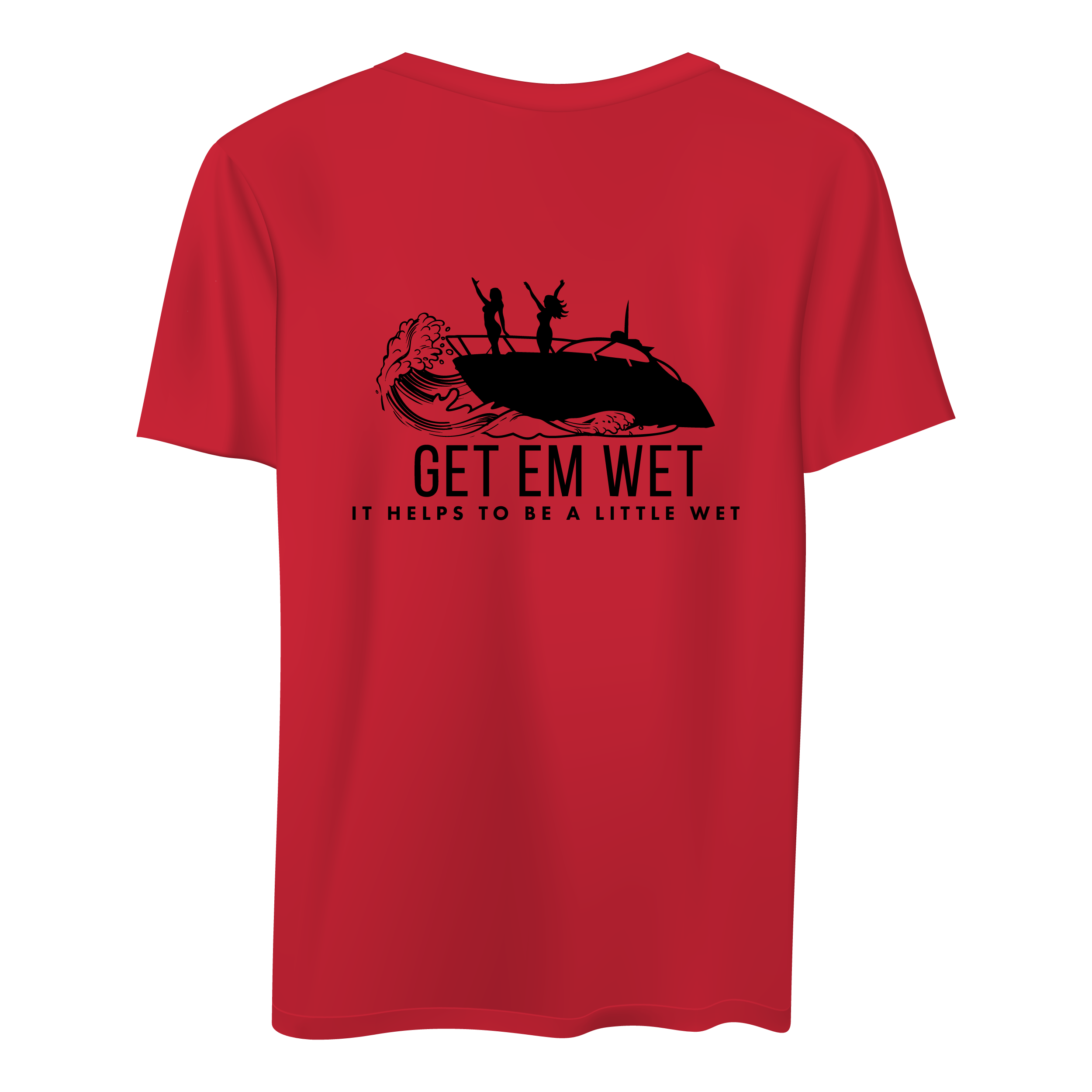 It Helps To Be A Little Wet Short Sleeve Shirt