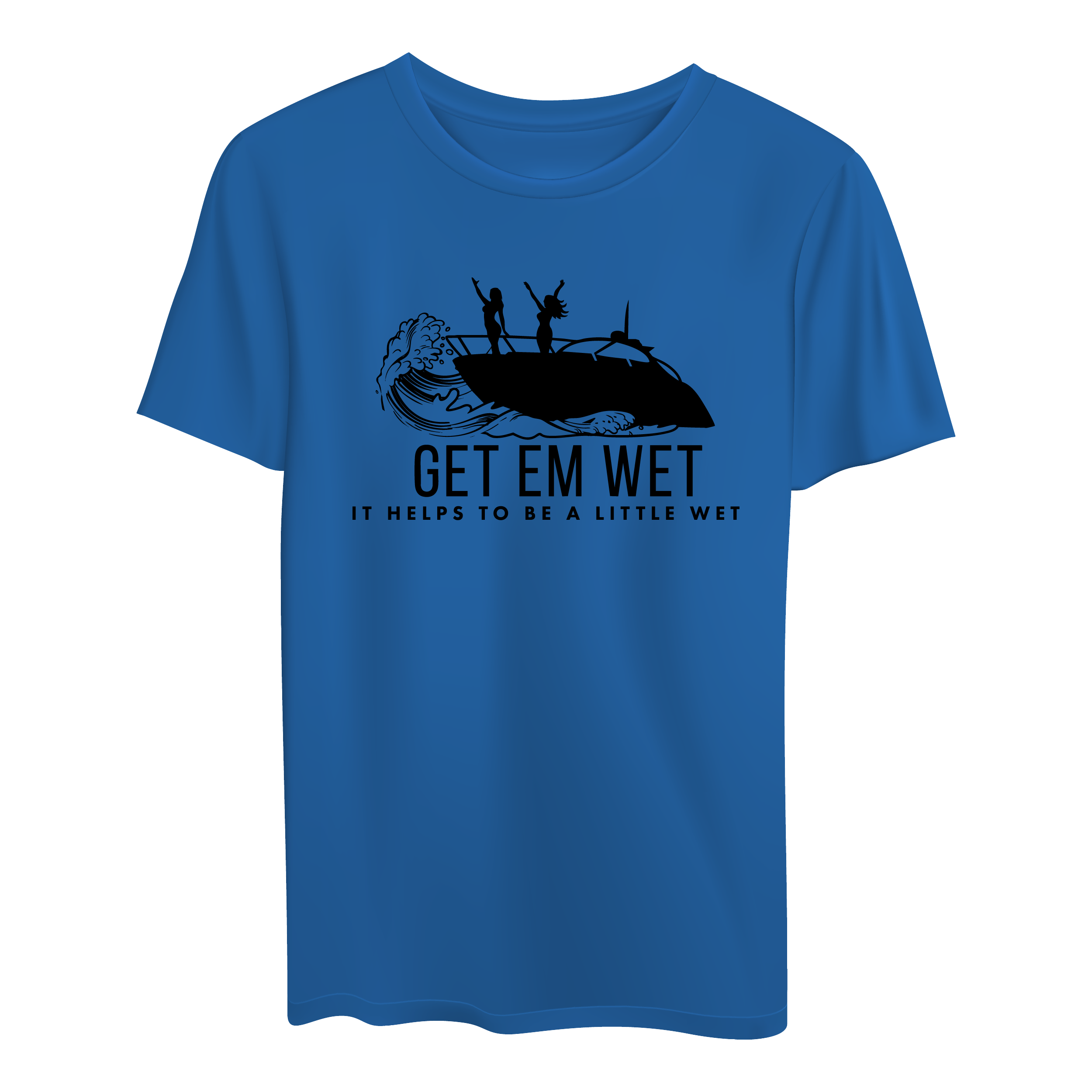 It Helps To Be A Little Wet Short Sleeve Shirt