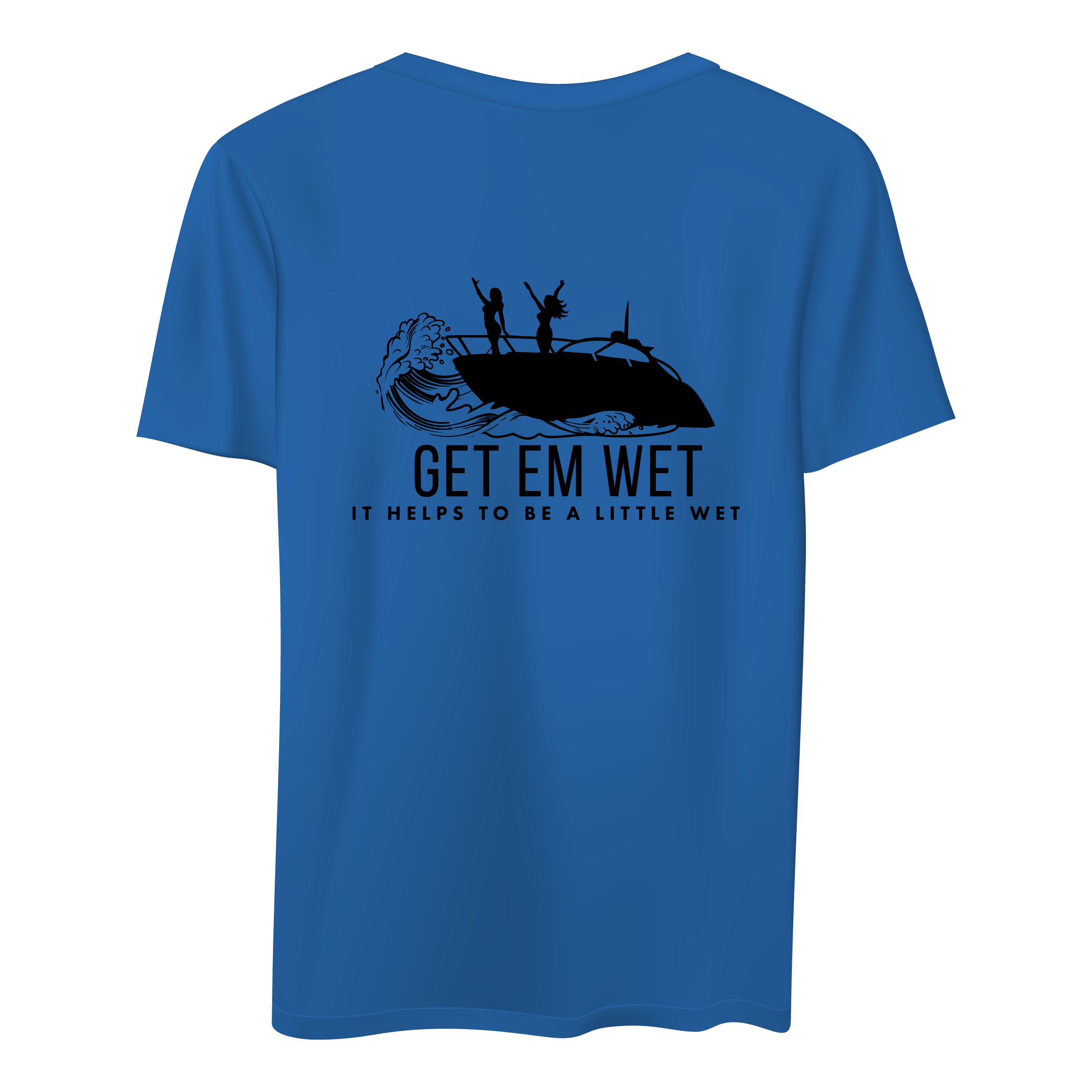 It Helps To Be A Little Wet Short Sleeve Shirt