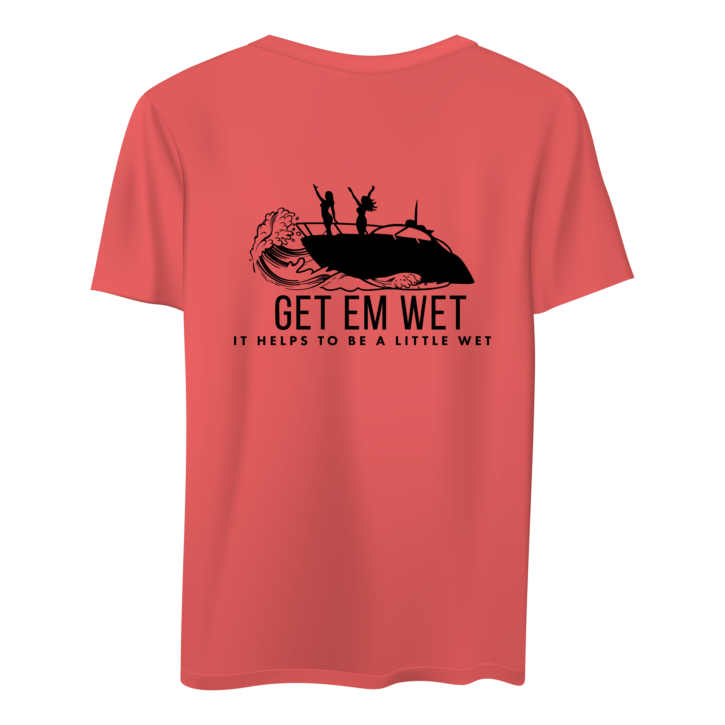 It Helps To Be A Little Wet Short Sleeve Shirt