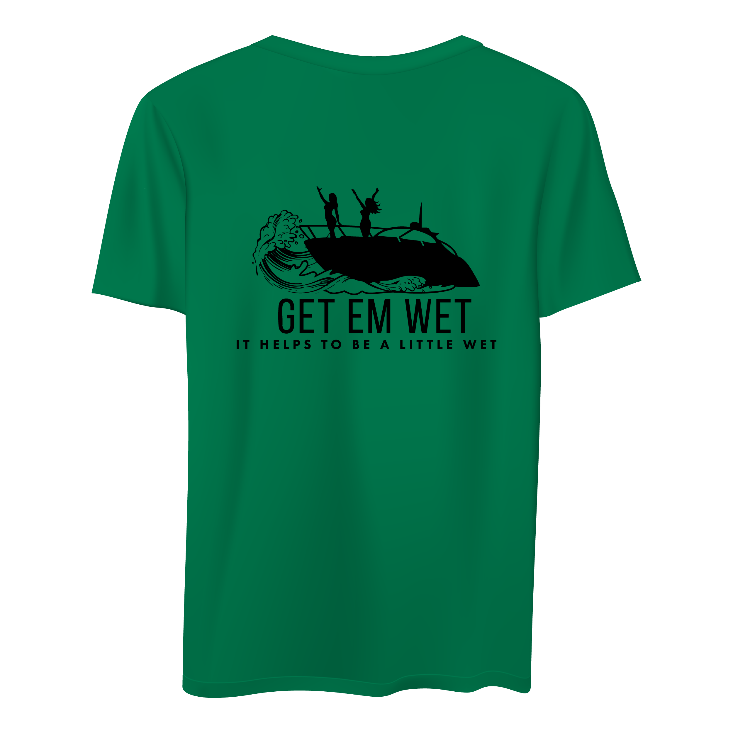 It Helps To Be A Little Wet Short Sleeve Shirt