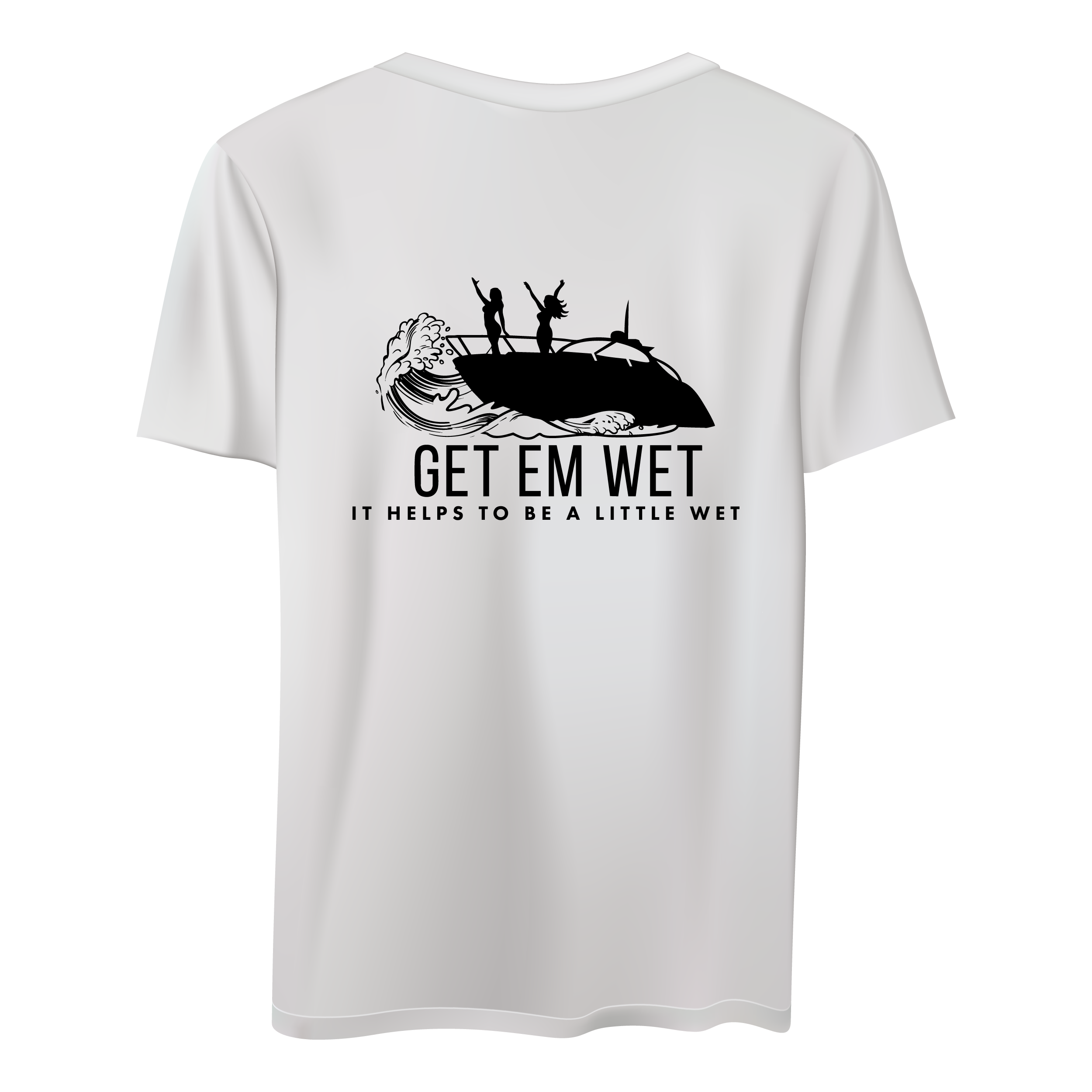 It Helps To Be A Little Wet Short Sleeve Shirt