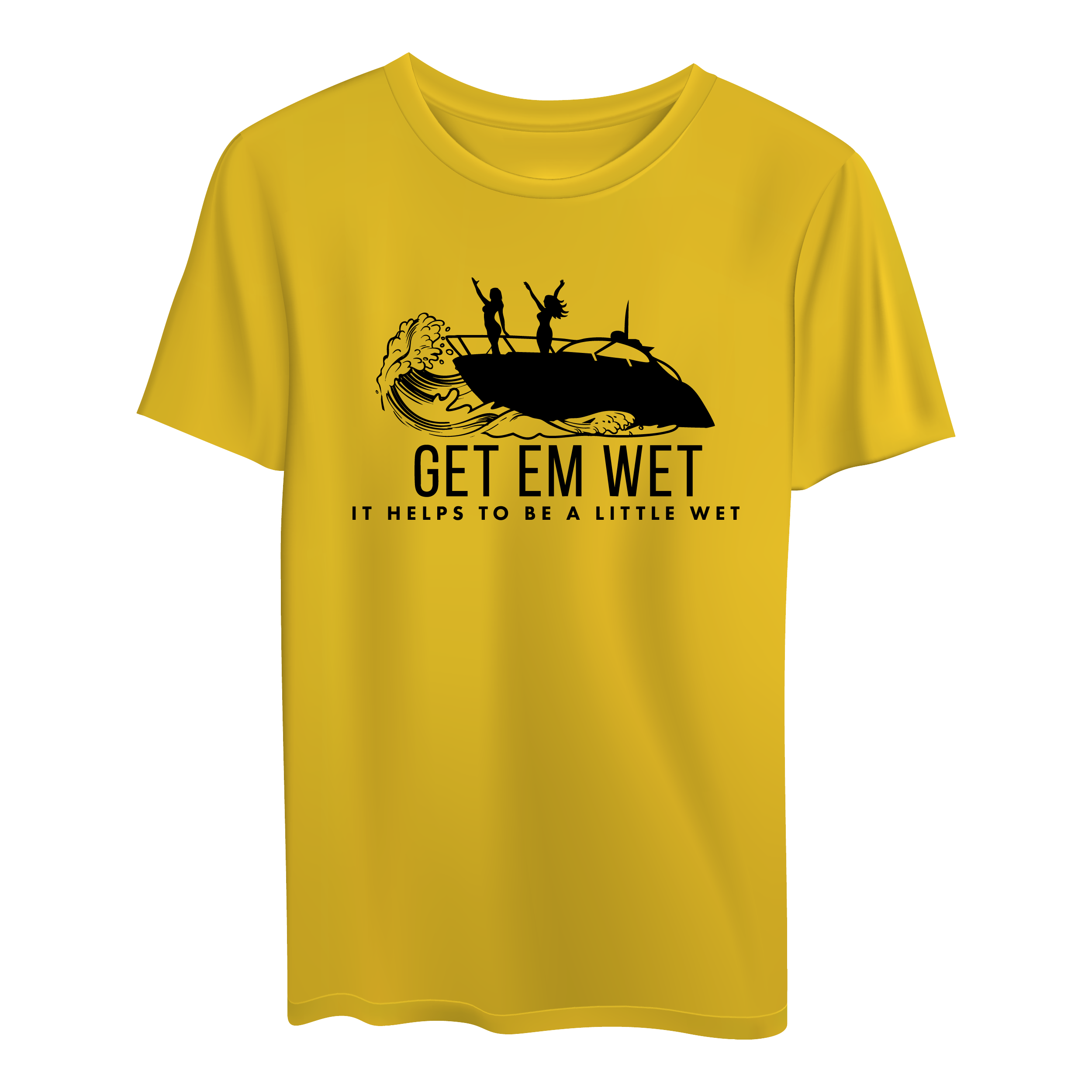 It Helps To Be A Little Wet Short Sleeve Shirt