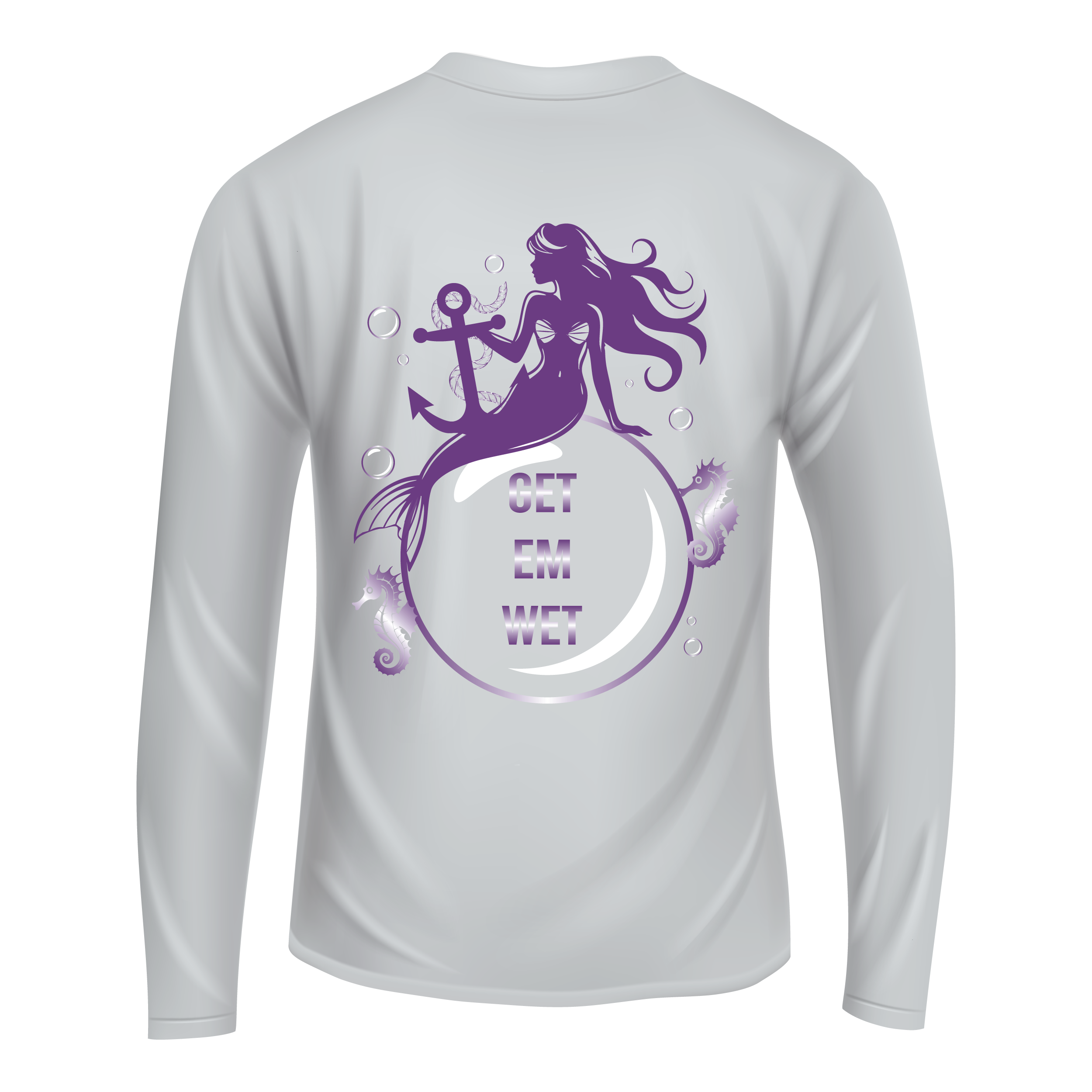Mermaid Bubble Long Sleeve Shirt