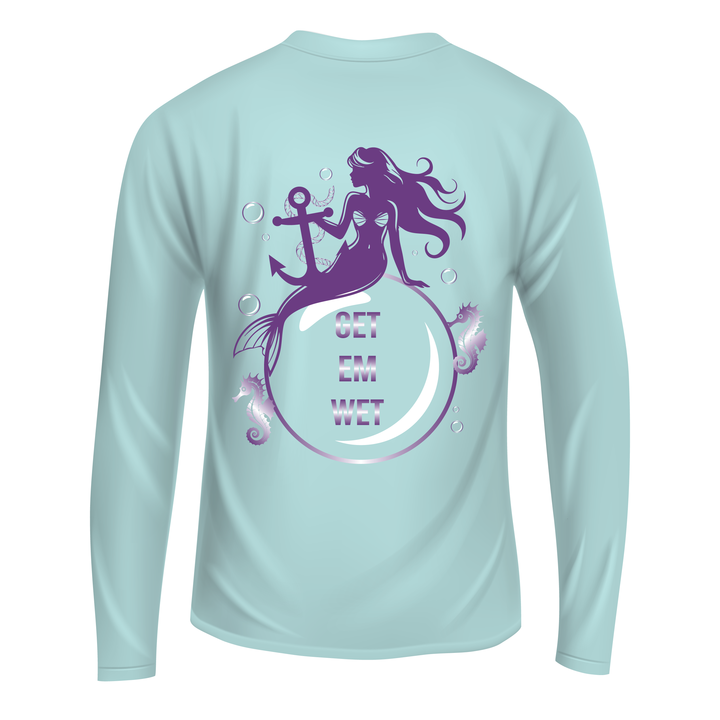 Mermaid Bubble Long Sleeve Shirt