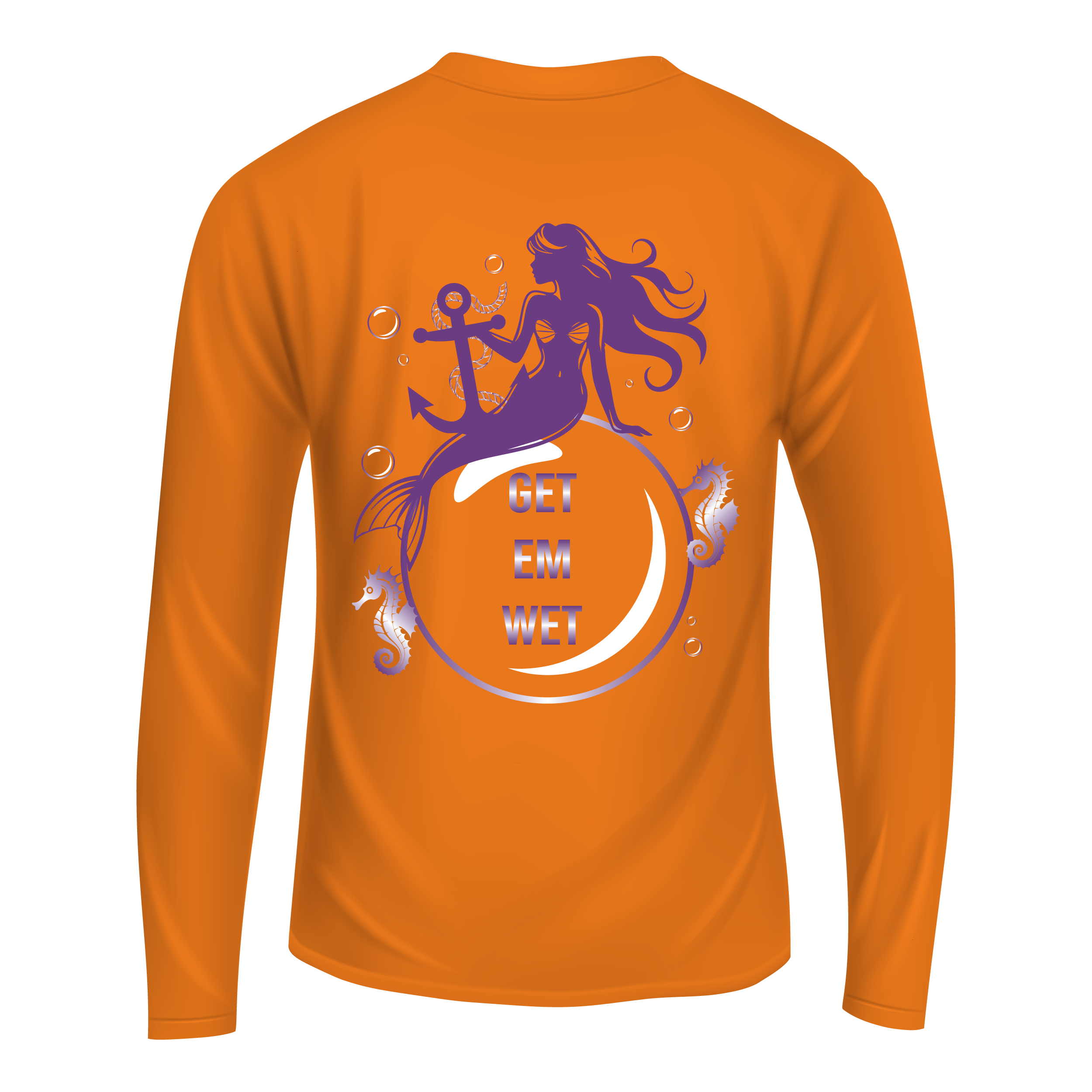 Mermaid Bubble Long Sleeve Shirt