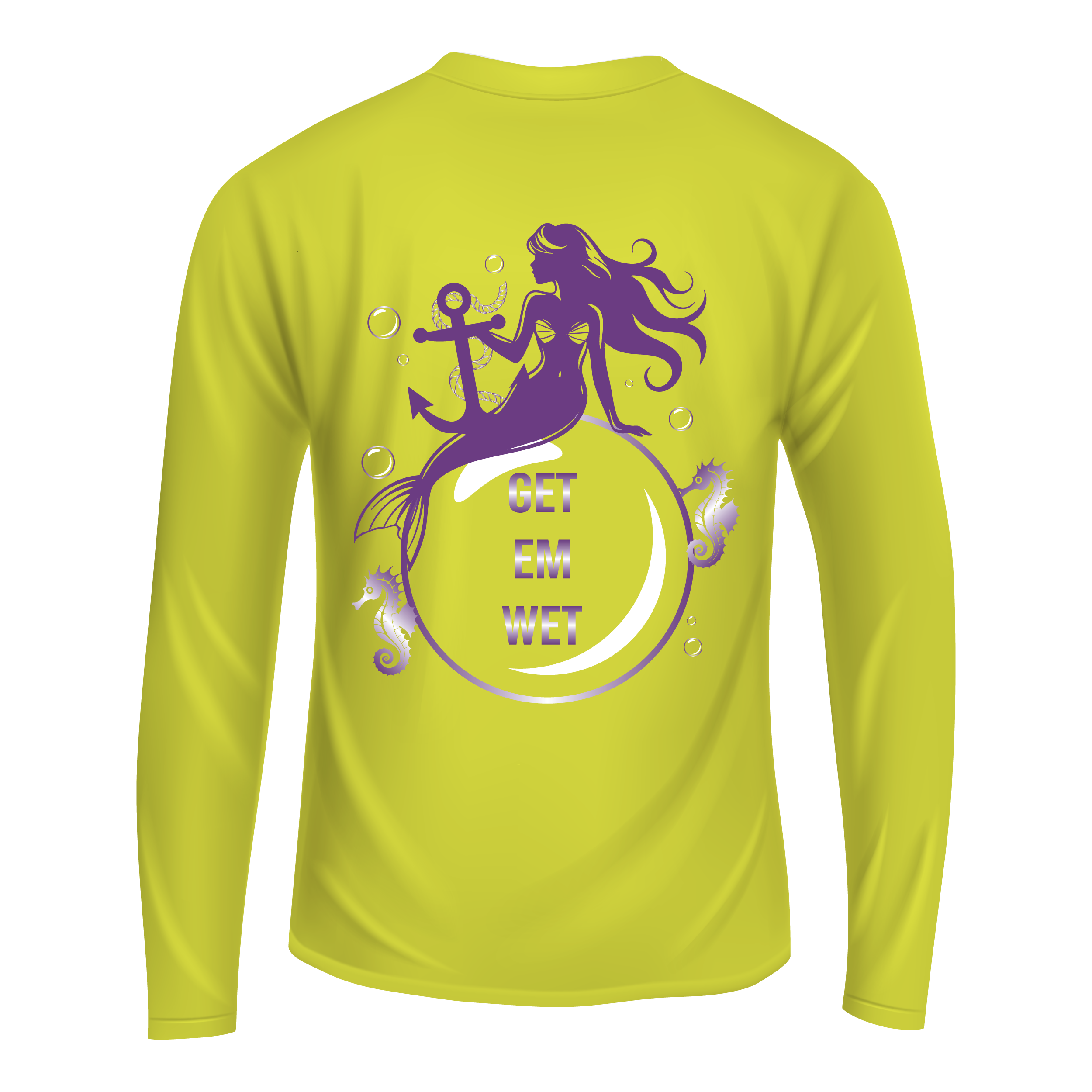 Mermaid Bubble Long Sleeve Shirt