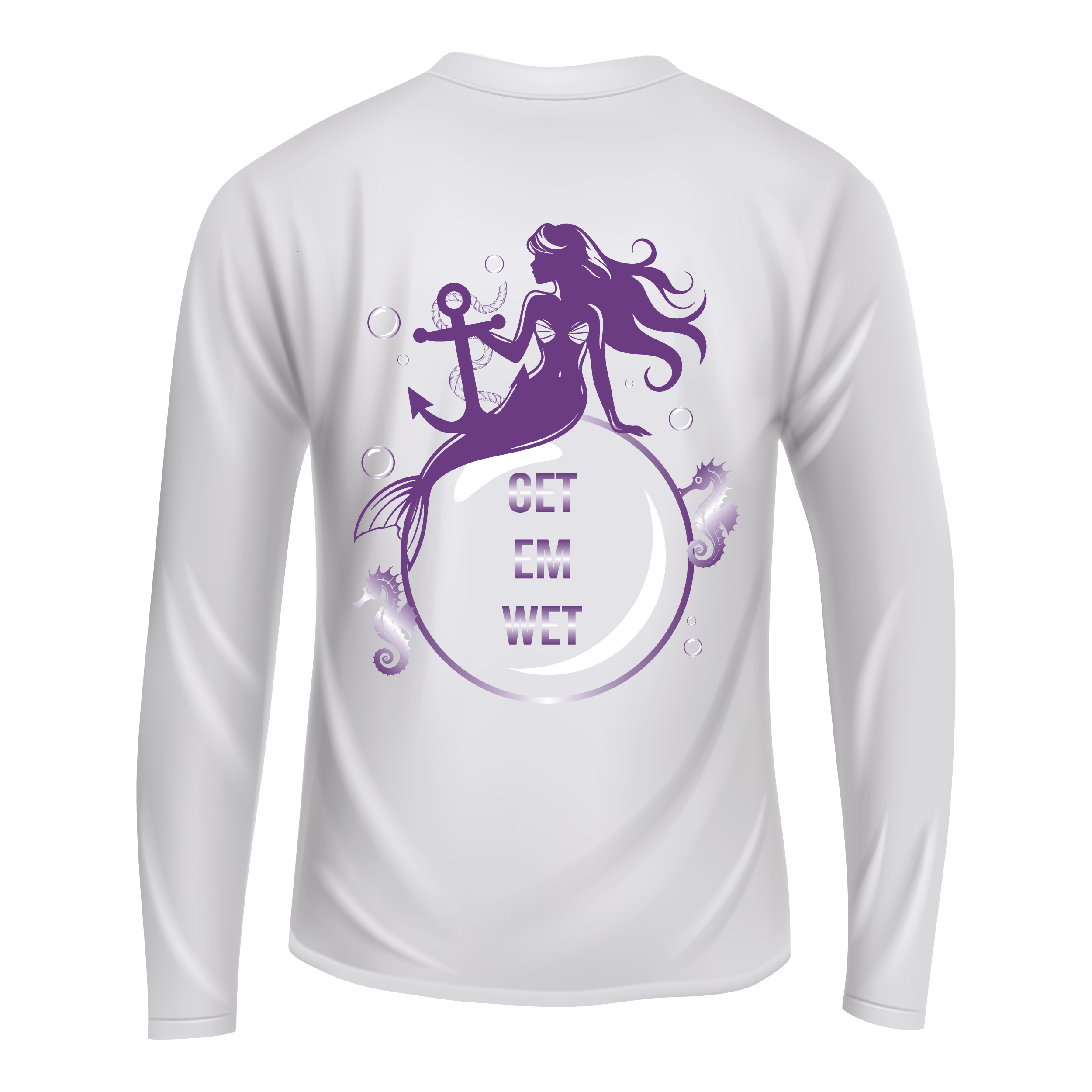 Mermaid Bubble Long Sleeve Shirt