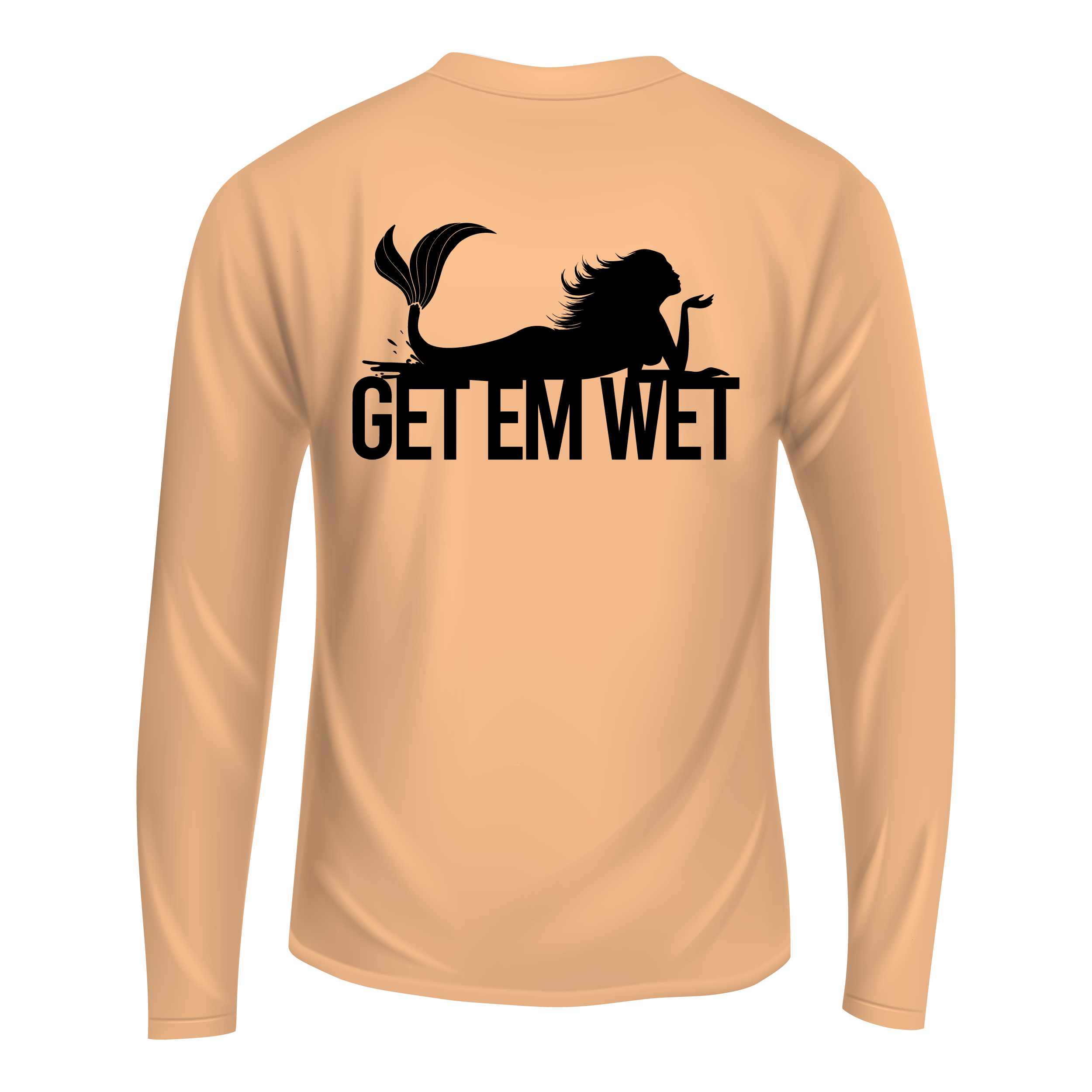 Mermaid Logo Long Sleeve Shirt