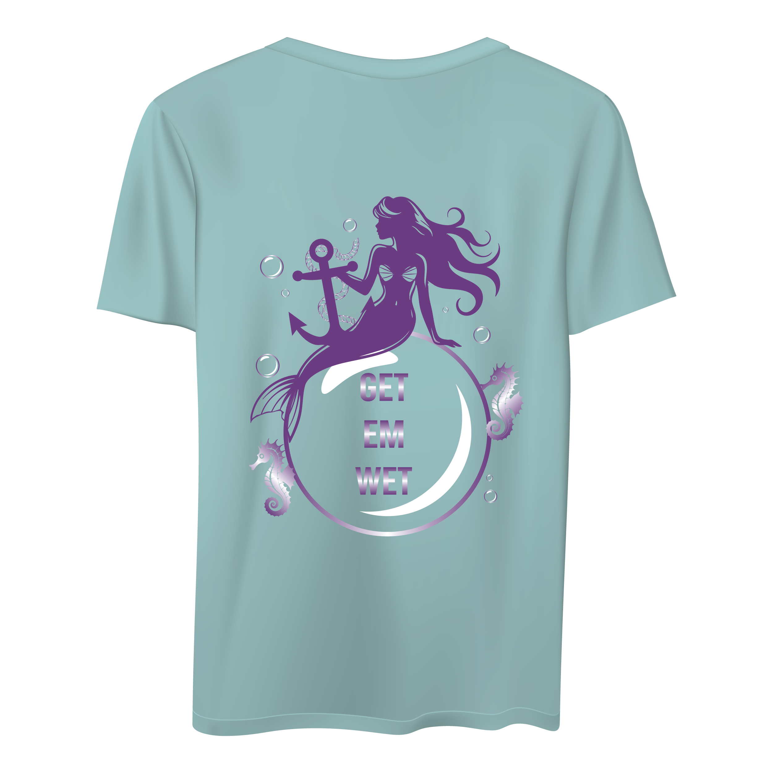 Mermaid Bubble Short Sleeve Shirt