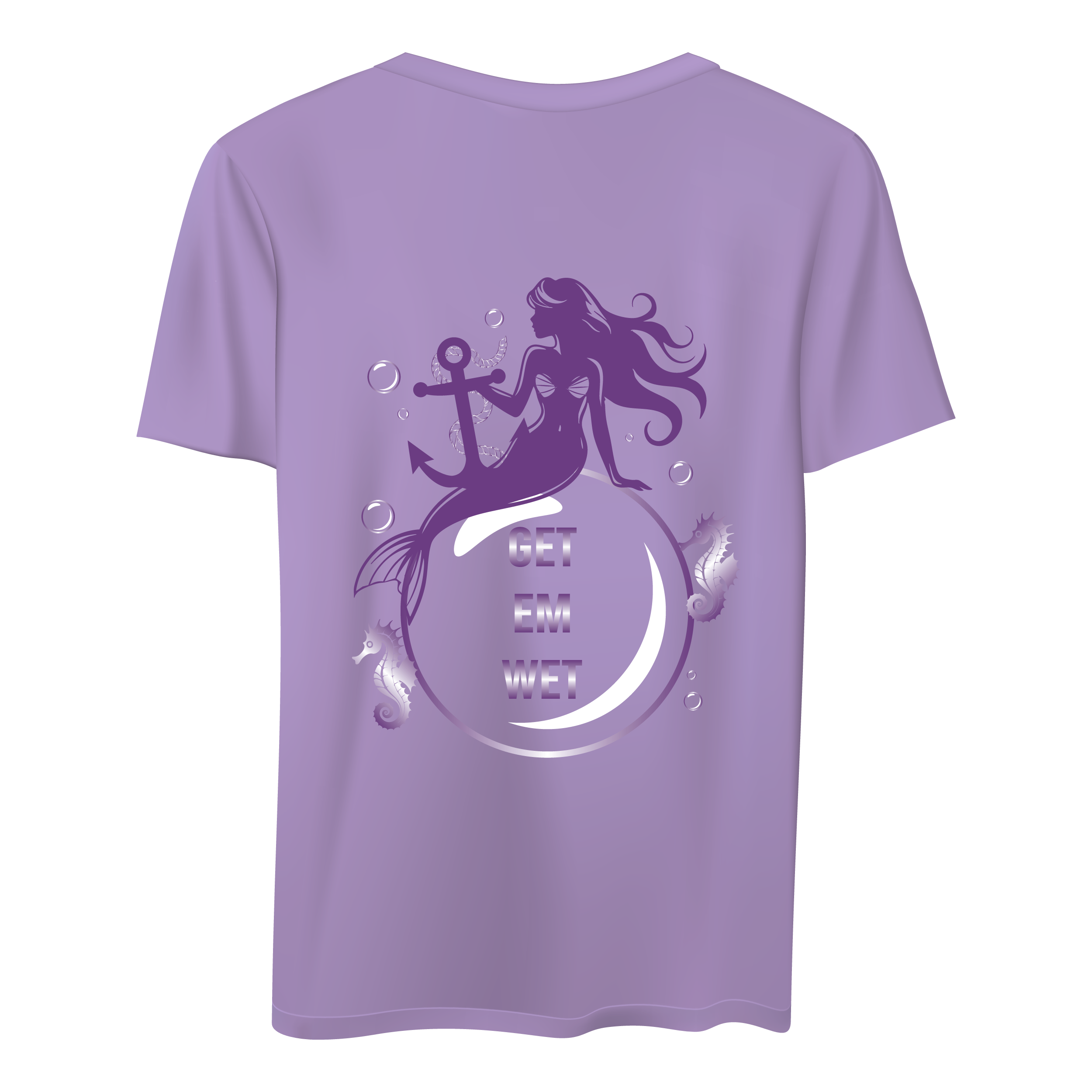 Mermaid Bubble Short Sleeve Shirt