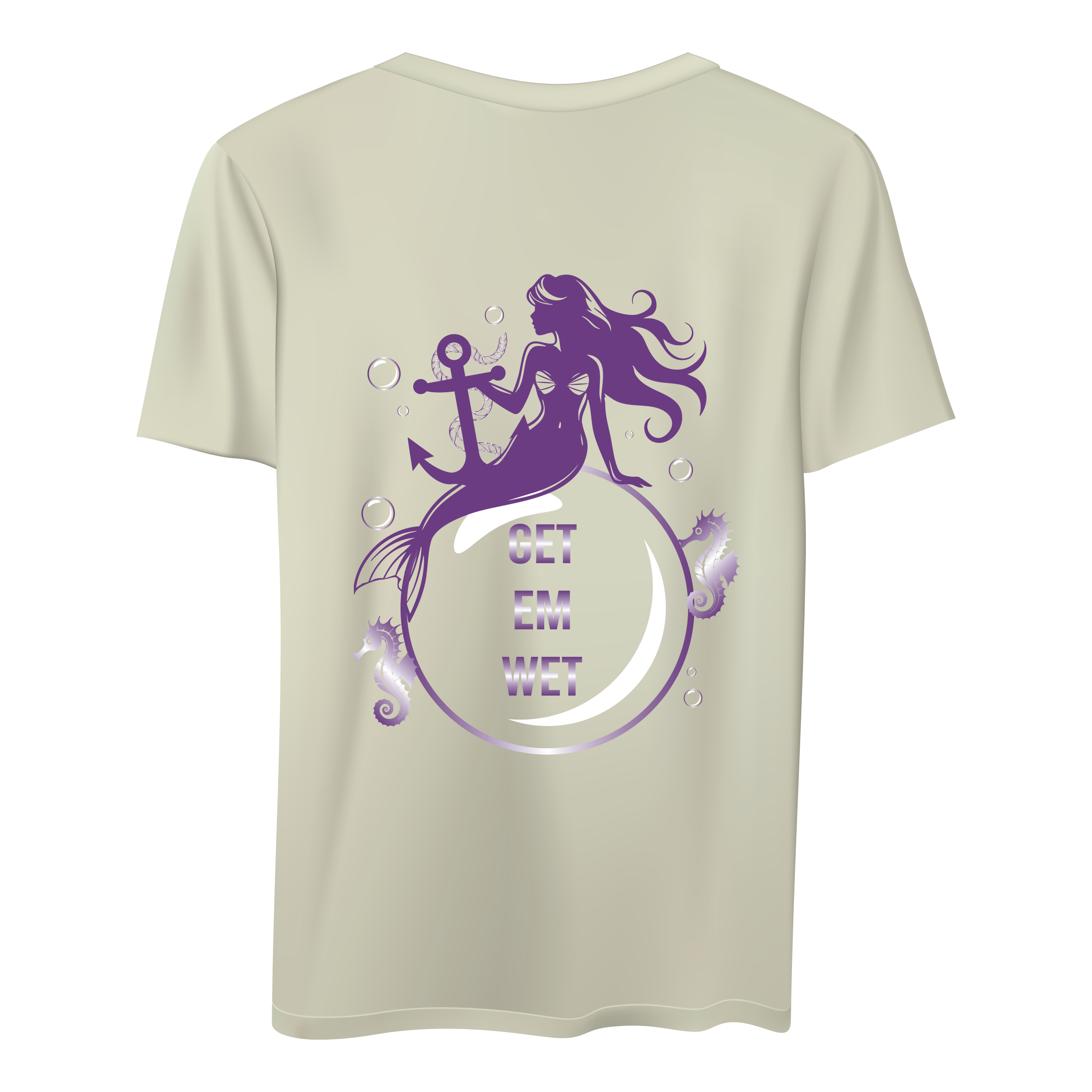 Mermaid Bubble Short Sleeve Shirt