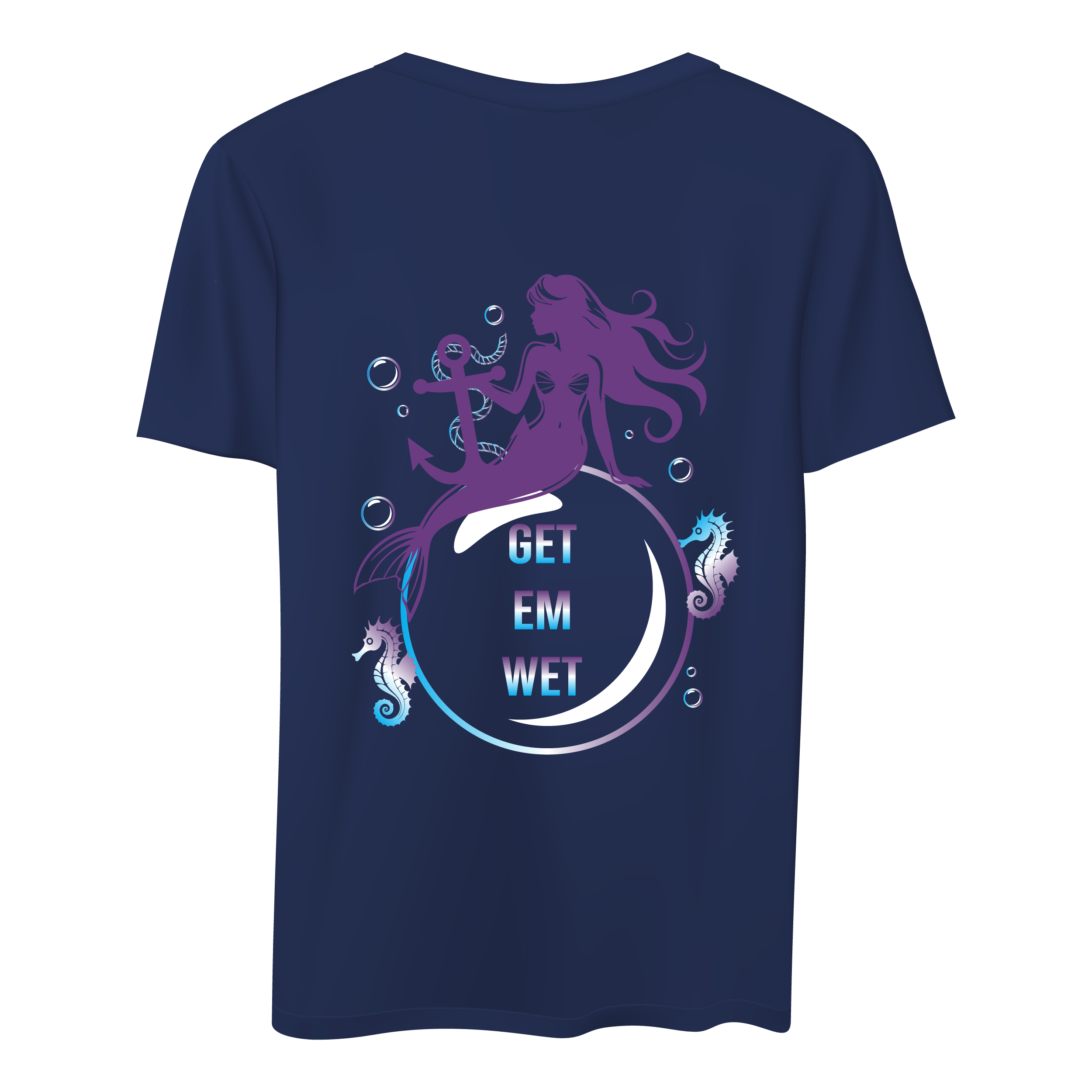 Mermaid Bubble Short Sleeve Shirt