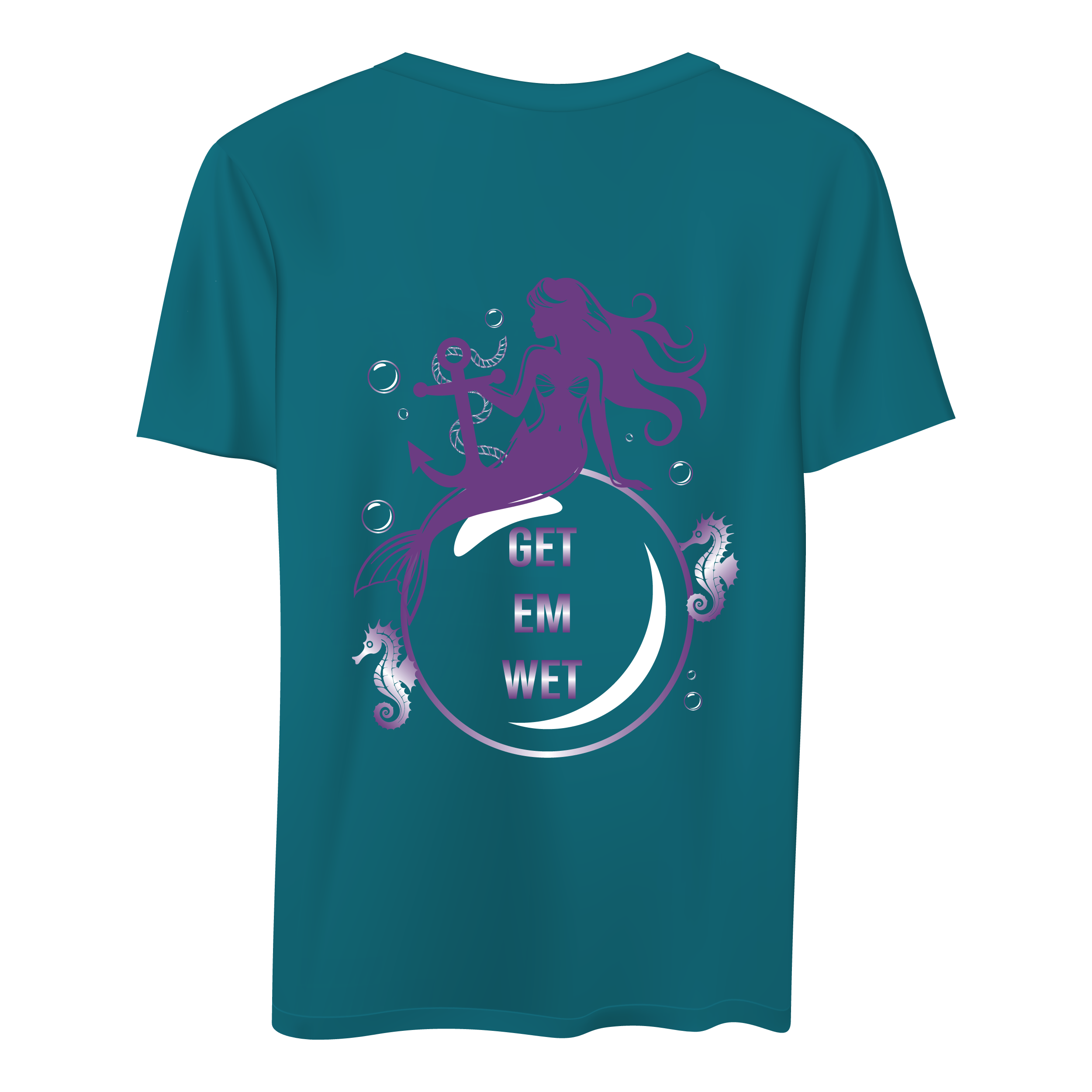 Mermaid Bubble Short Sleeve Shirt