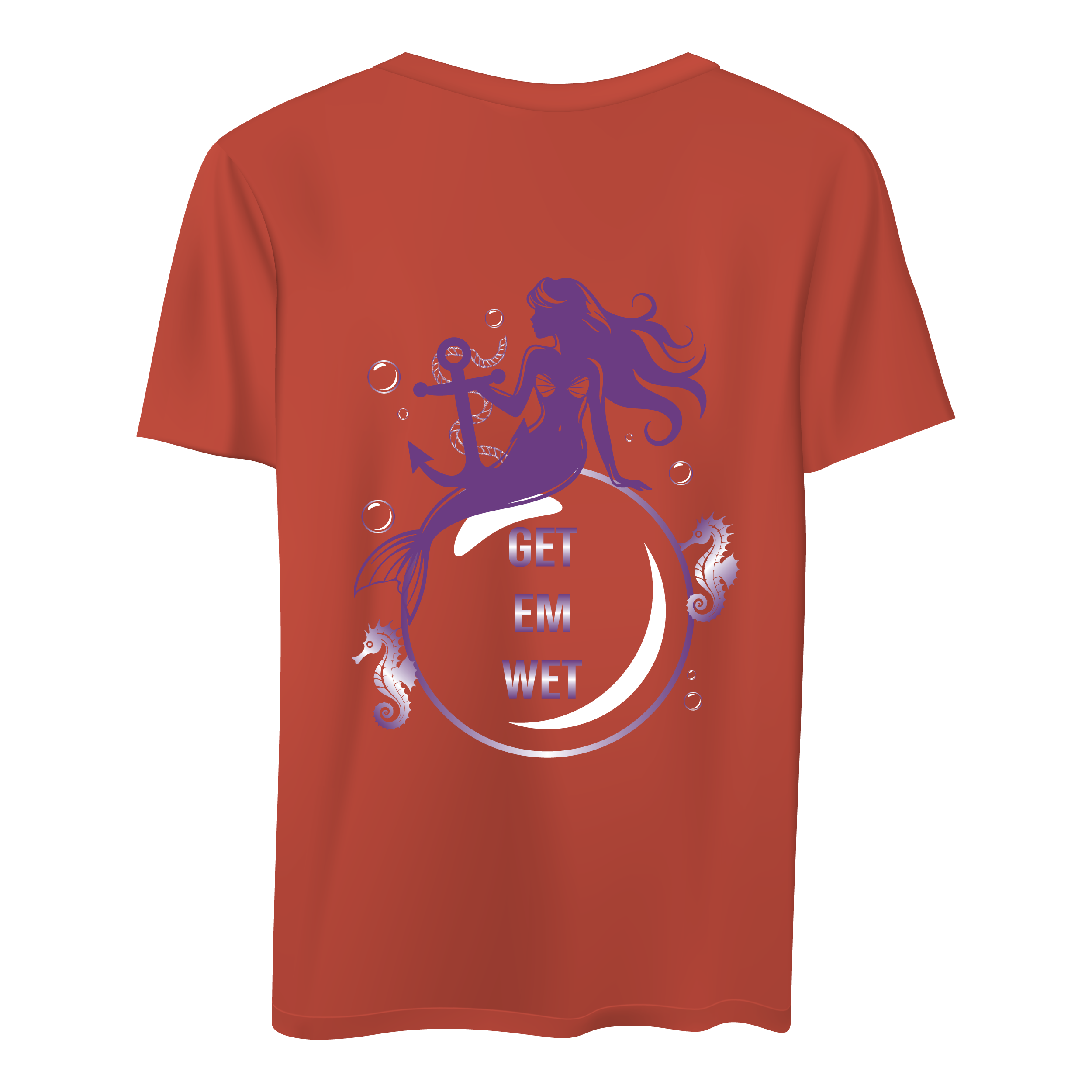 Mermaid Bubble Short Sleeve Shirt