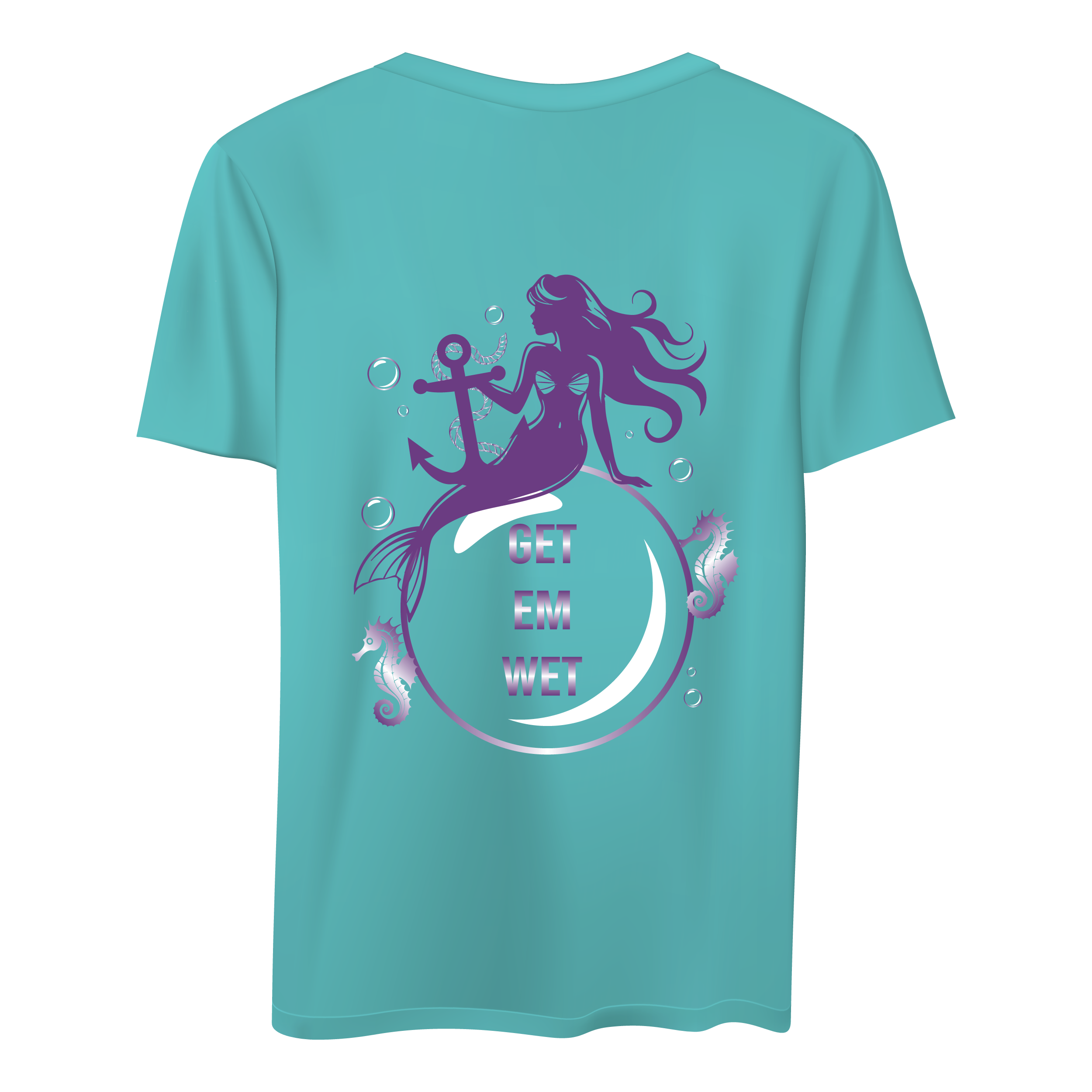 Mermaid Bubble Short Sleeve Shirt