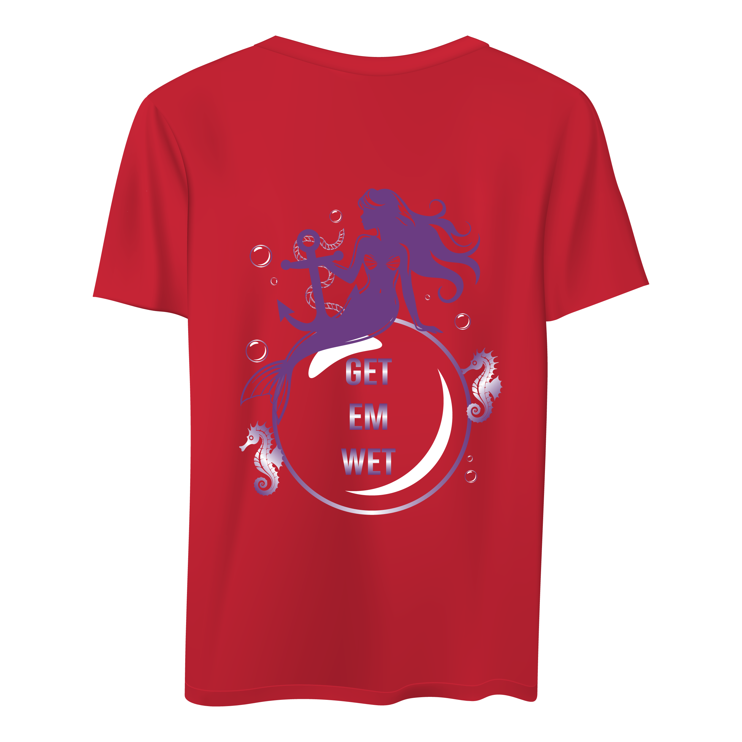 Mermaid Bubble Short Sleeve Shirt