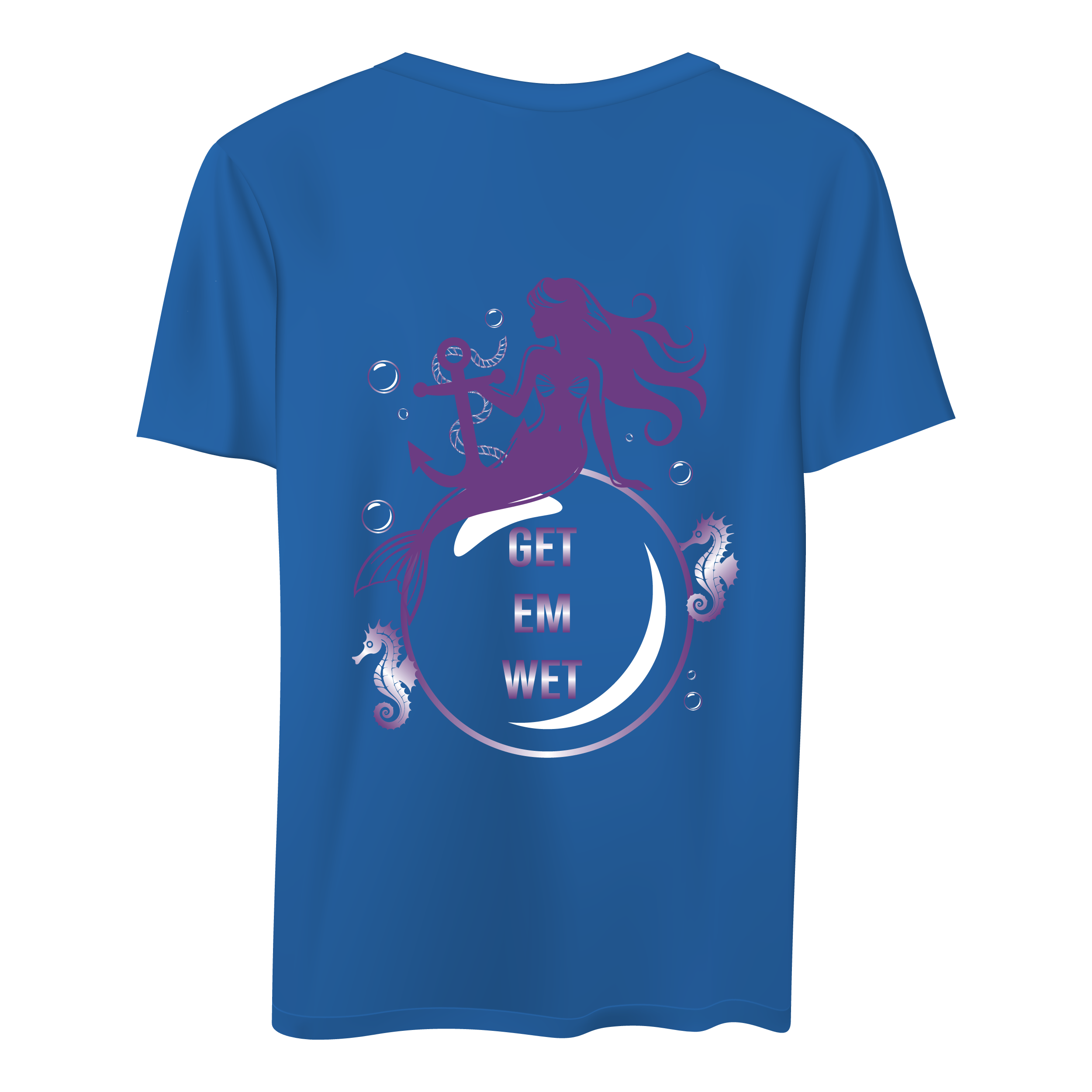 Mermaid Bubble Short Sleeve Shirt