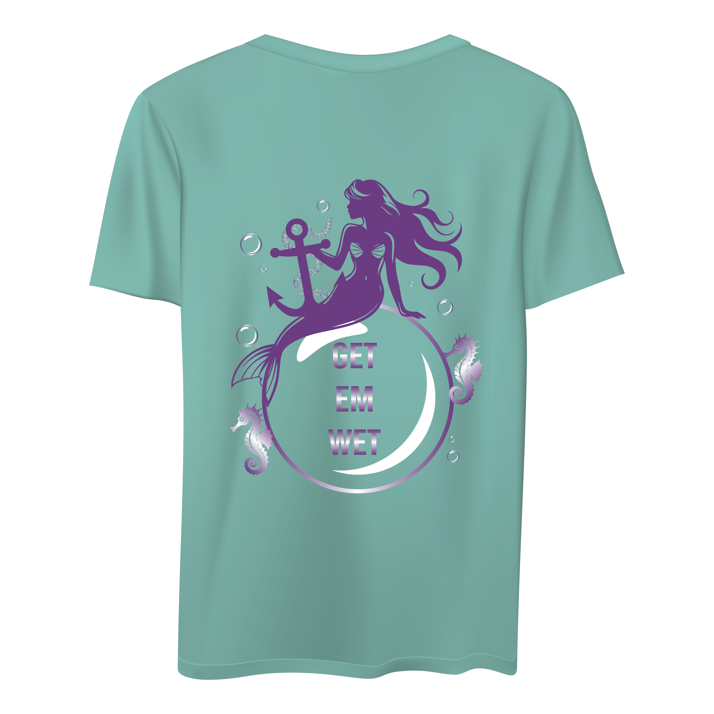 Mermaid Bubble Short Sleeve Shirt