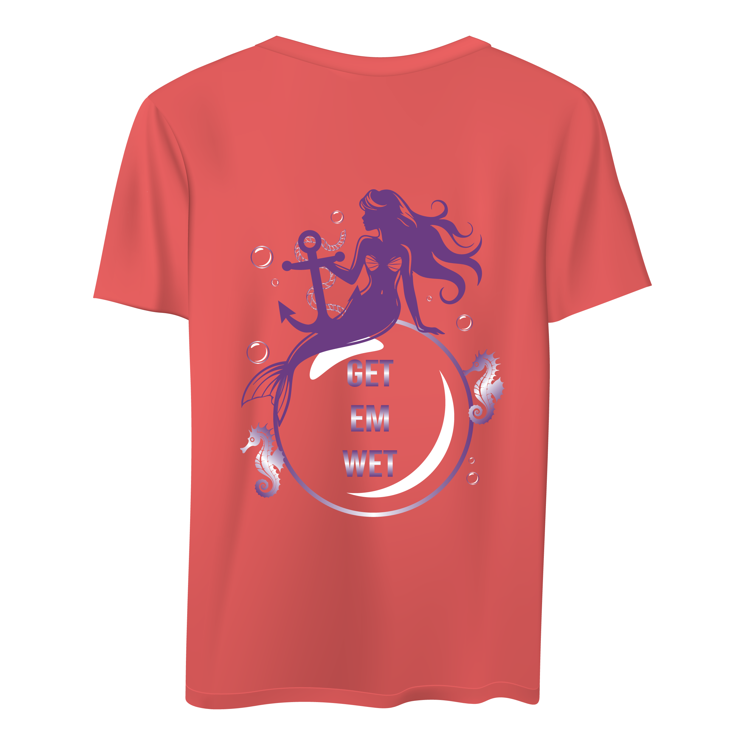 Mermaid Bubble Short Sleeve Shirt
