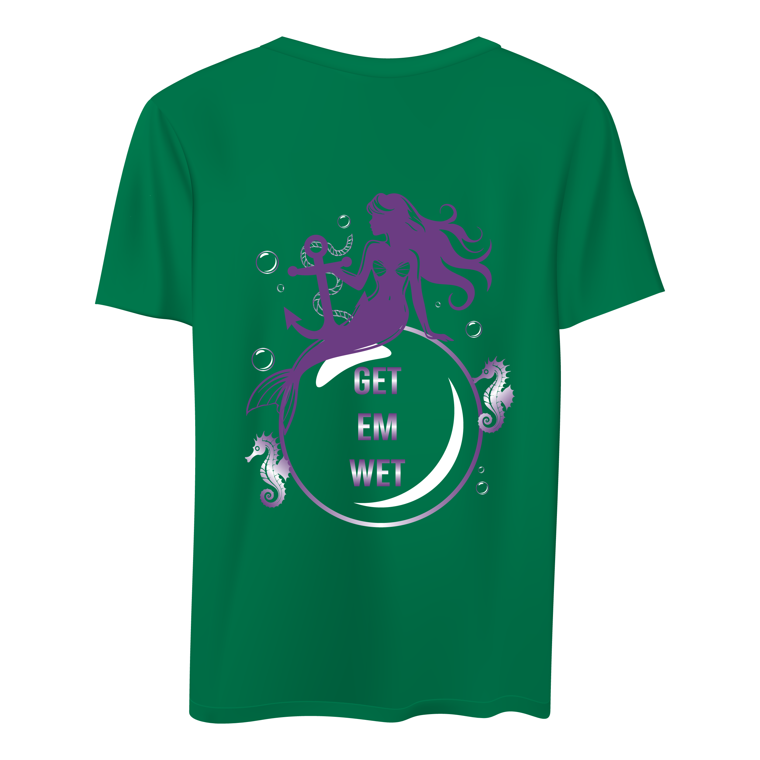 Mermaid Bubble Short Sleeve Shirt