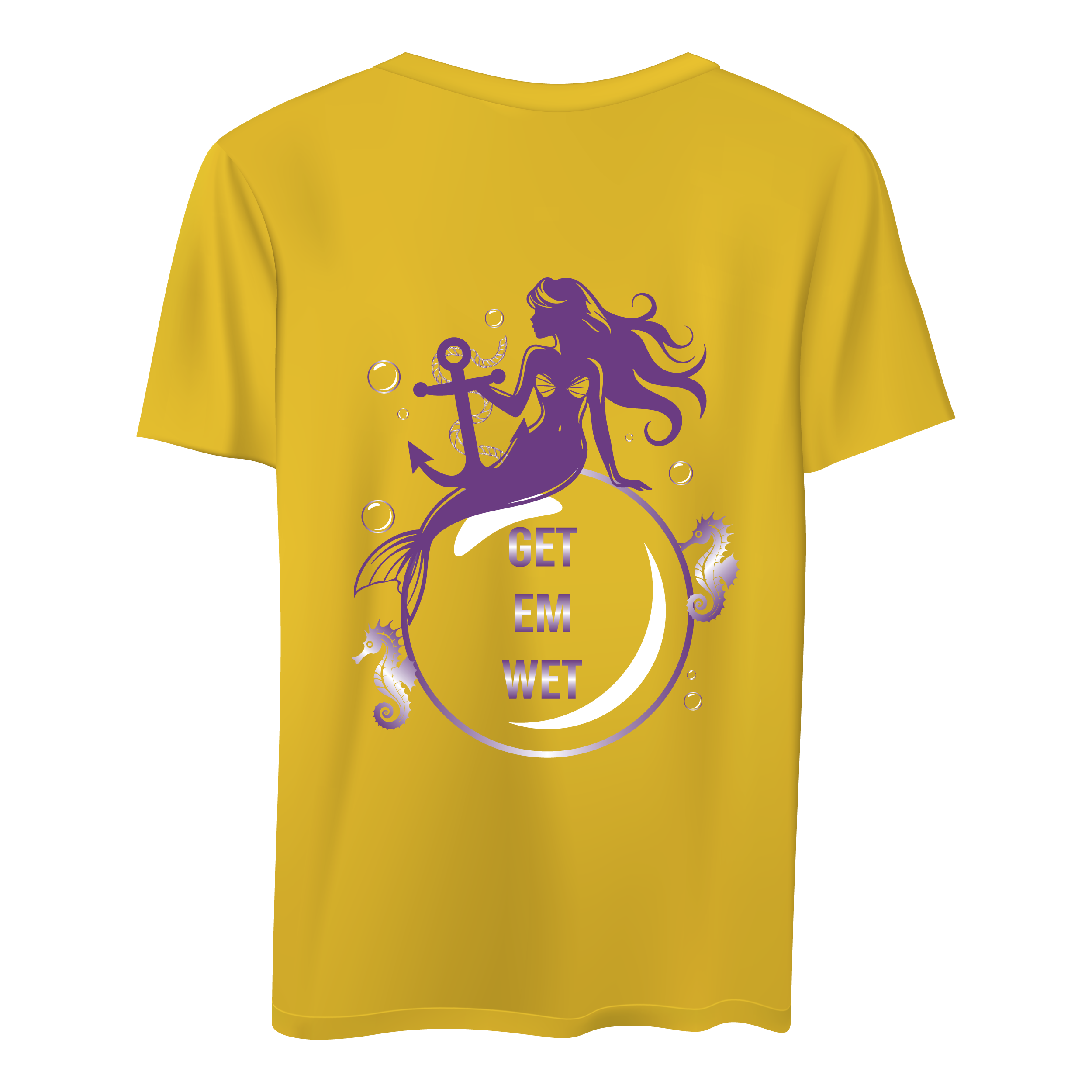 Mermaid Bubble Short Sleeve Shirt