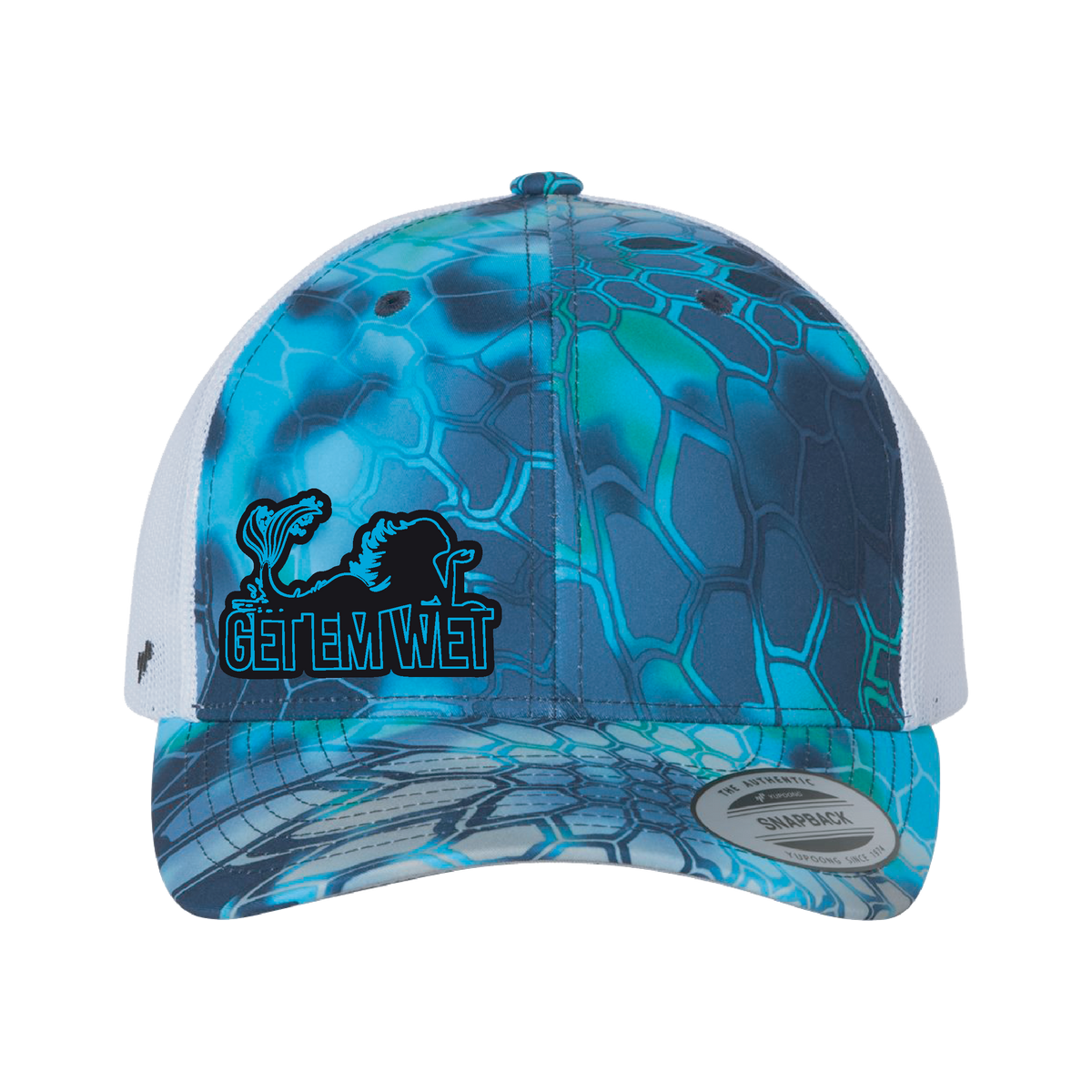 Get Em Wet Kryptek Trucker Snapback — Choose Your Color