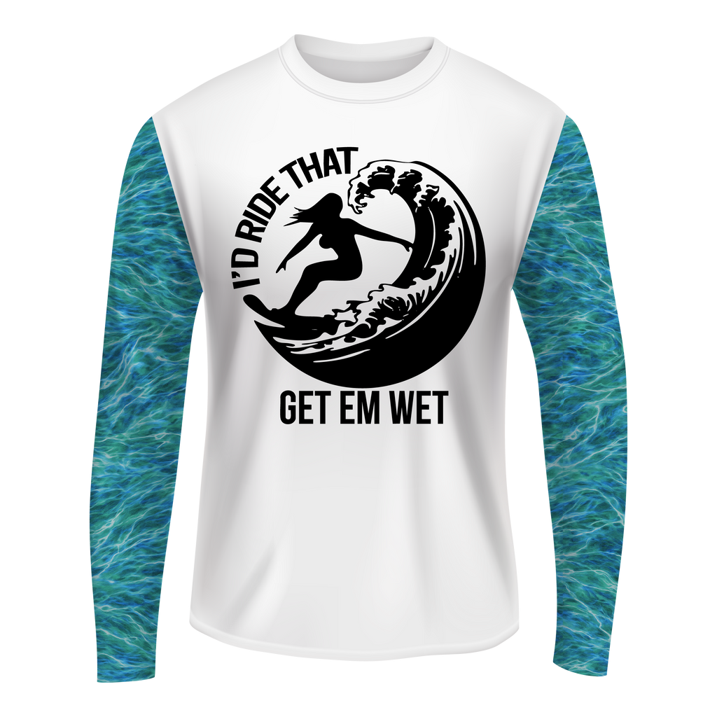 Get Em Wet Long Sleeve Performance Shirt