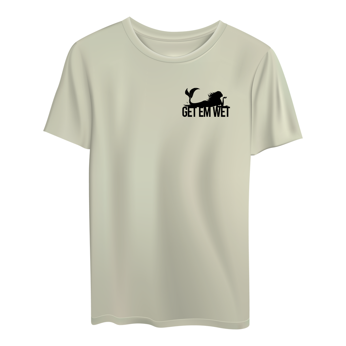 Get Em Wet Mermaid Logo Men's T-Shirt