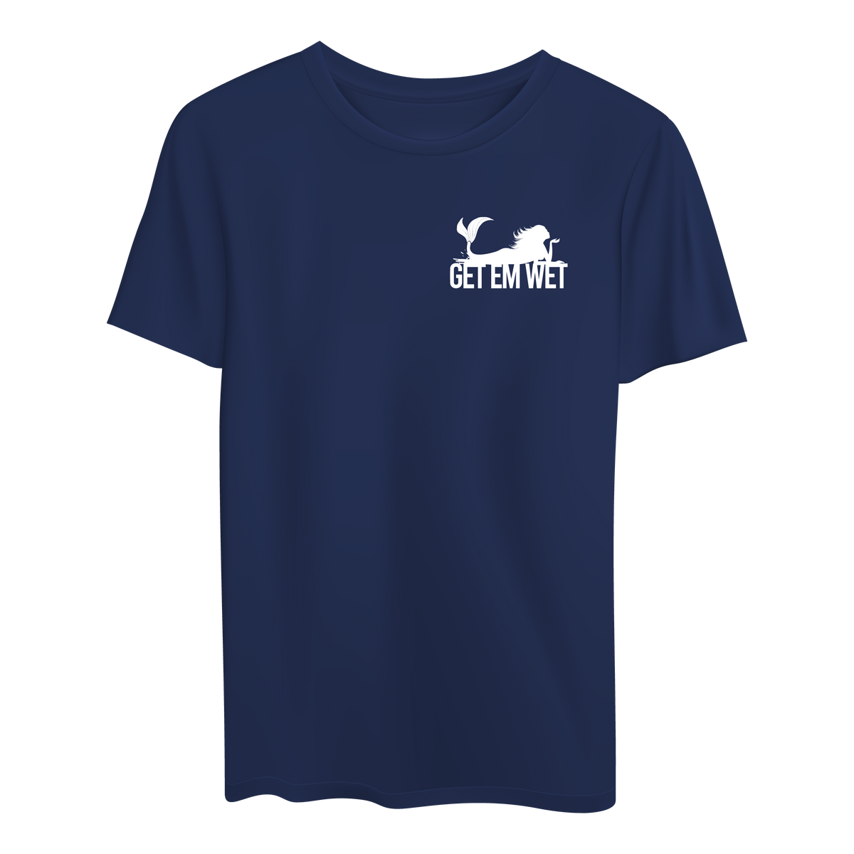 Get Em Wet Mermaid Logo Men's T-Shirt