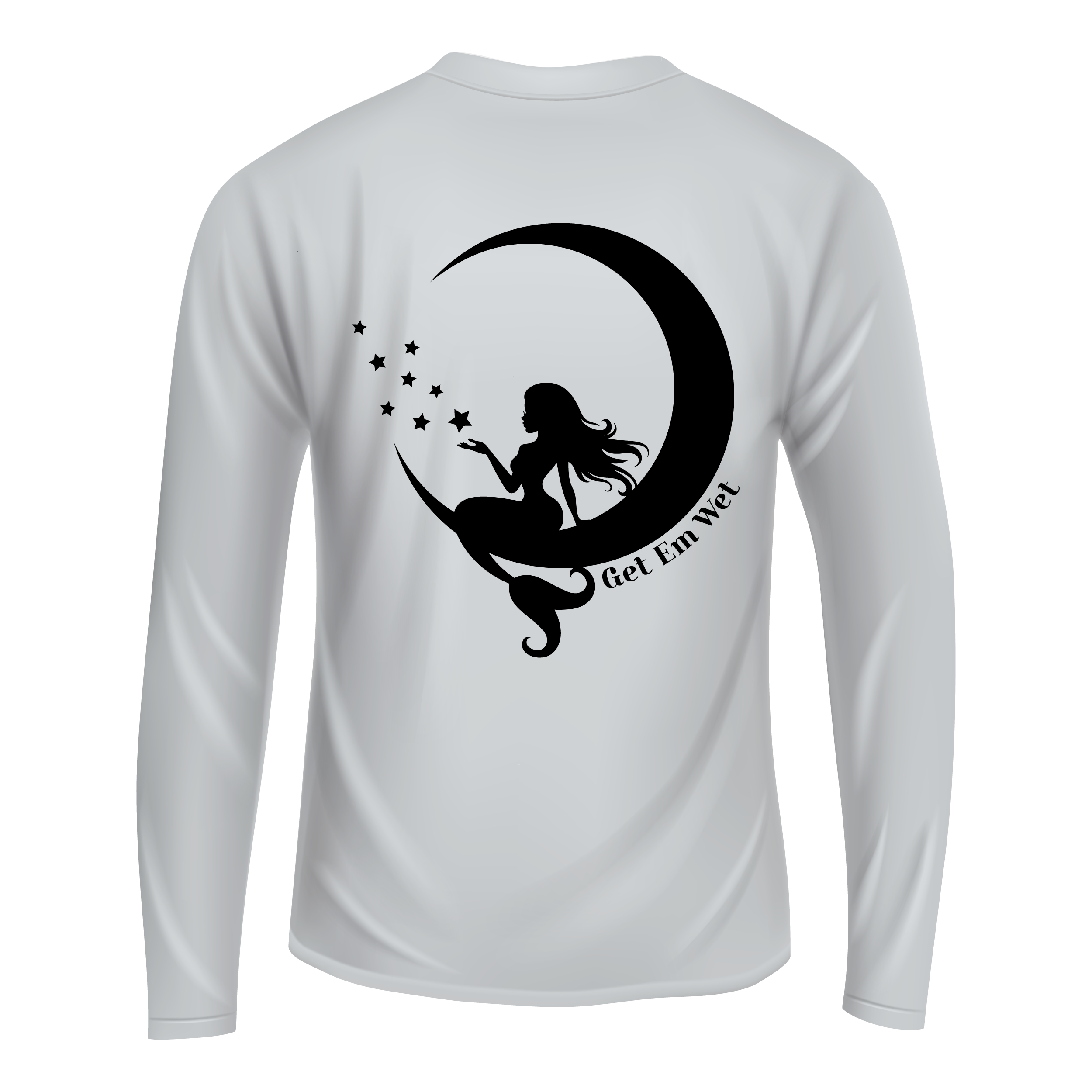 Moon Mermaid Long Sleeve Shirt