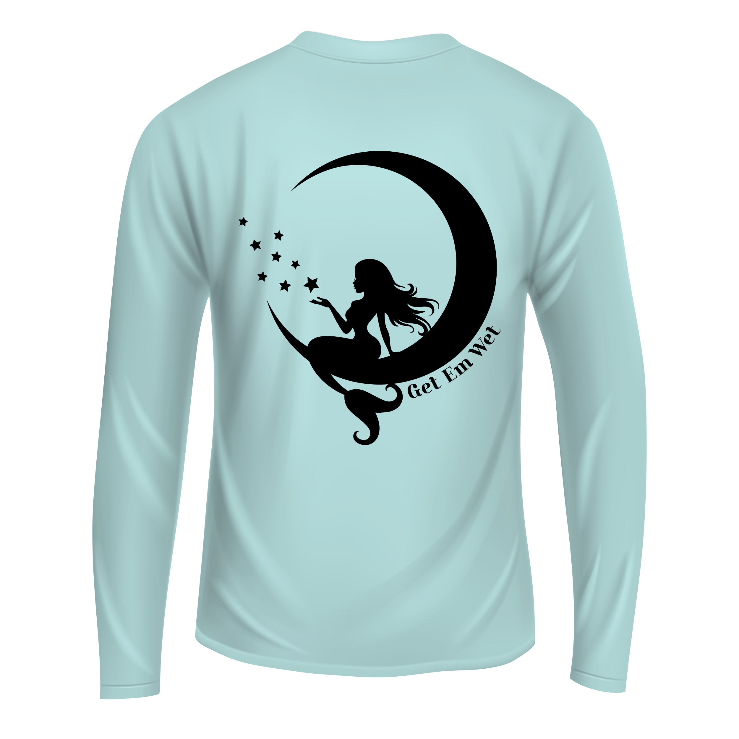 Moon Mermaid Long Sleeve Shirt