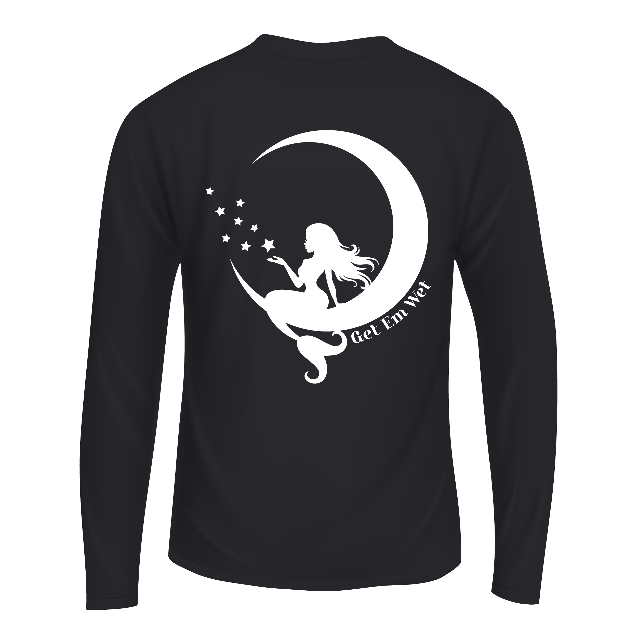 Moon Mermaid Long Sleeve Shirt