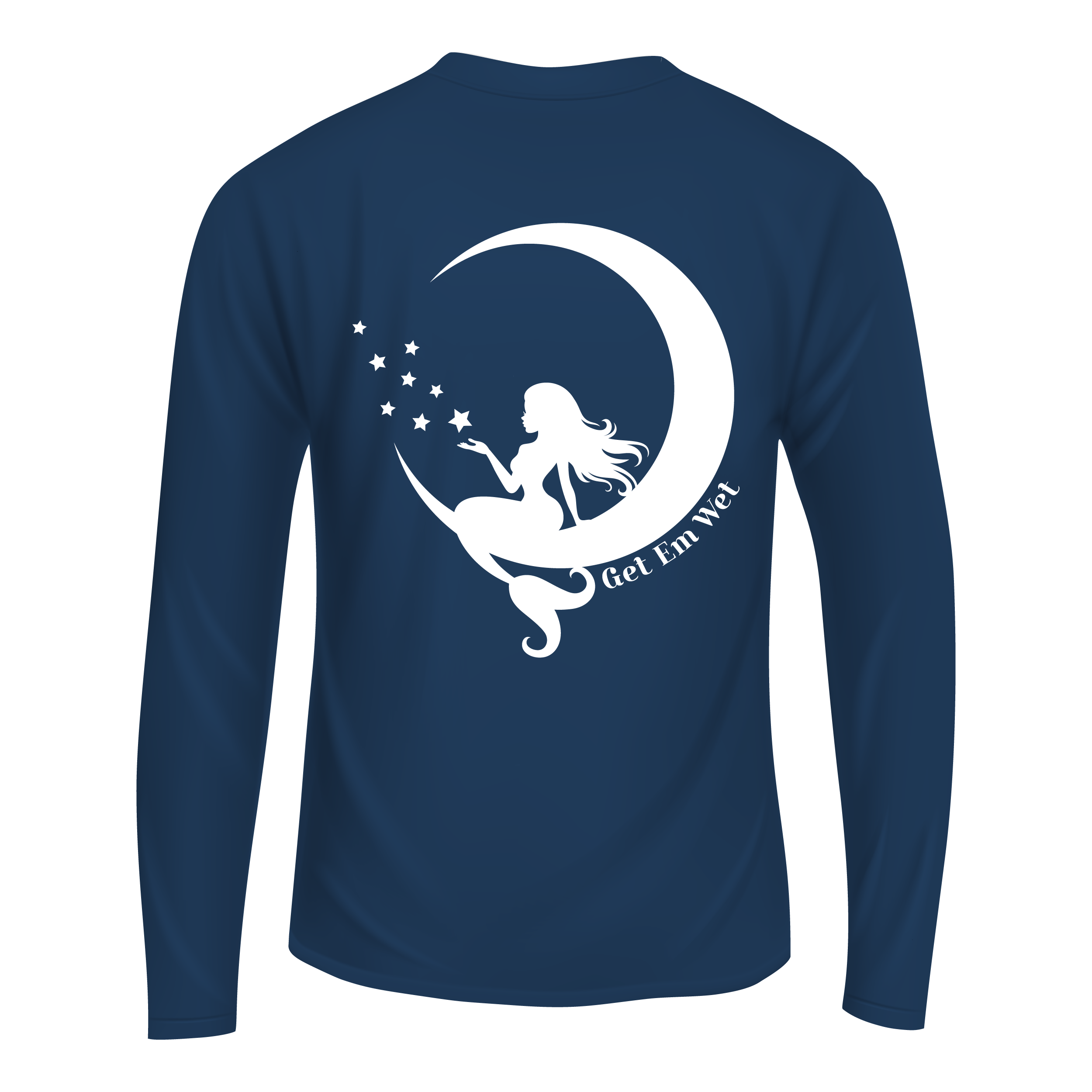 Moon Mermaid Long Sleeve Shirt