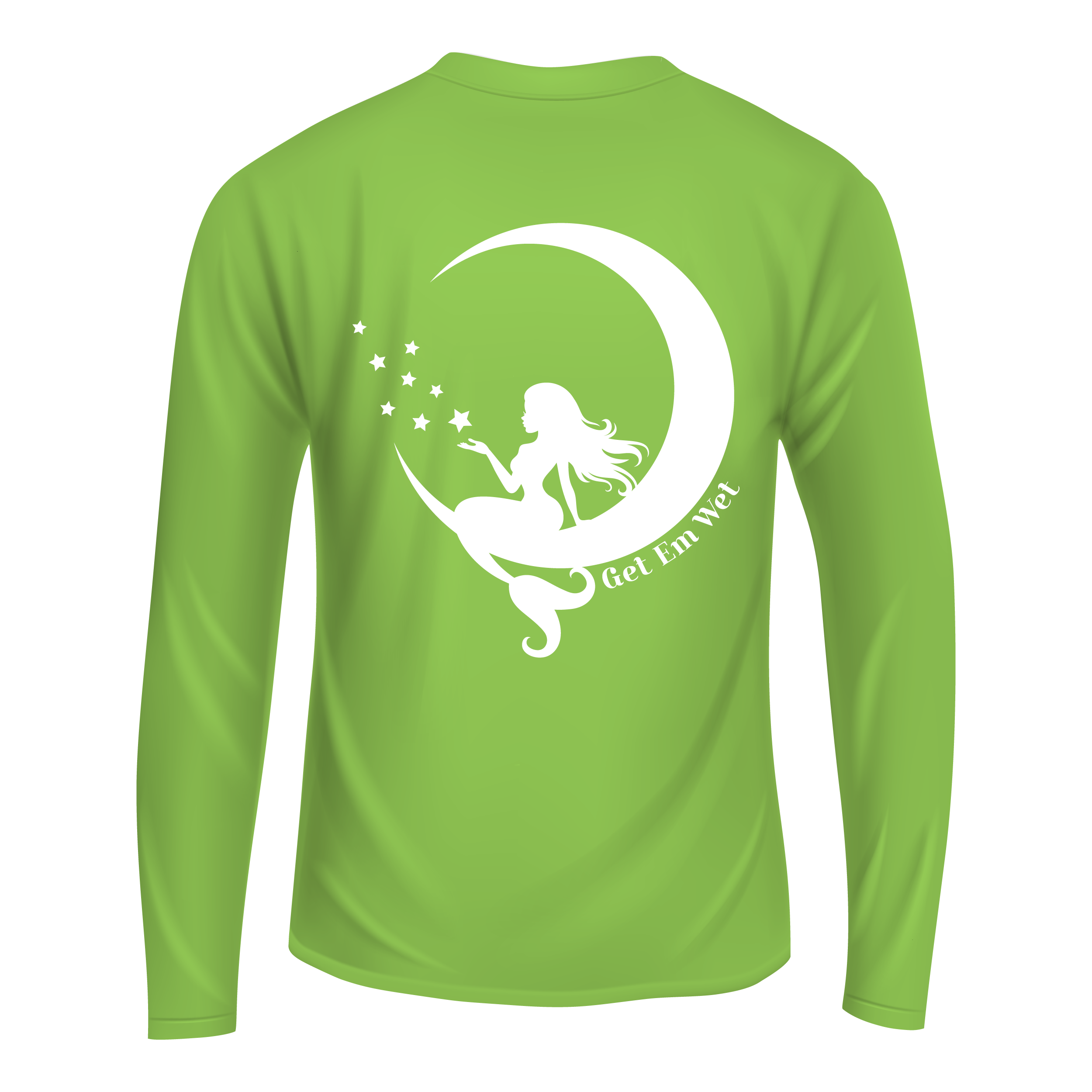 Moon Mermaid Long Sleeve Shirt