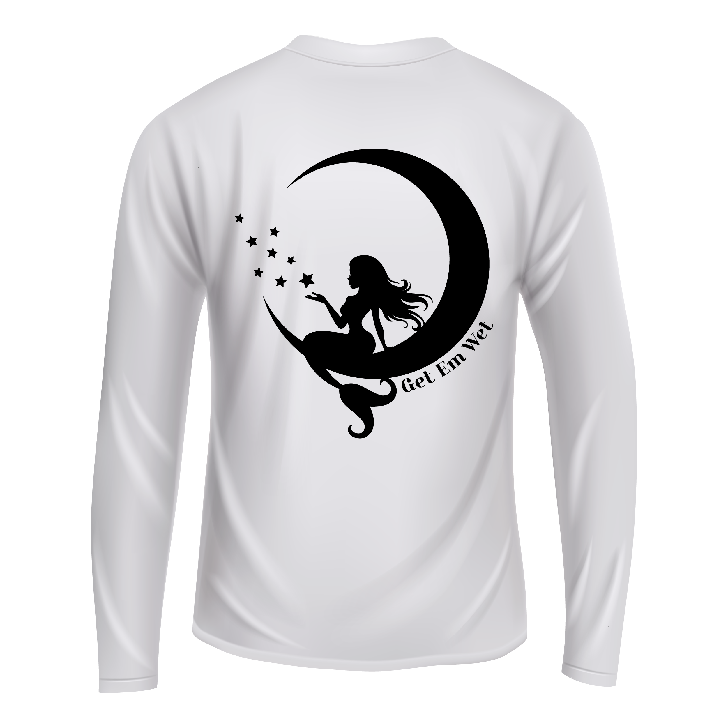 Moon Mermaid Long Sleeve Shirt